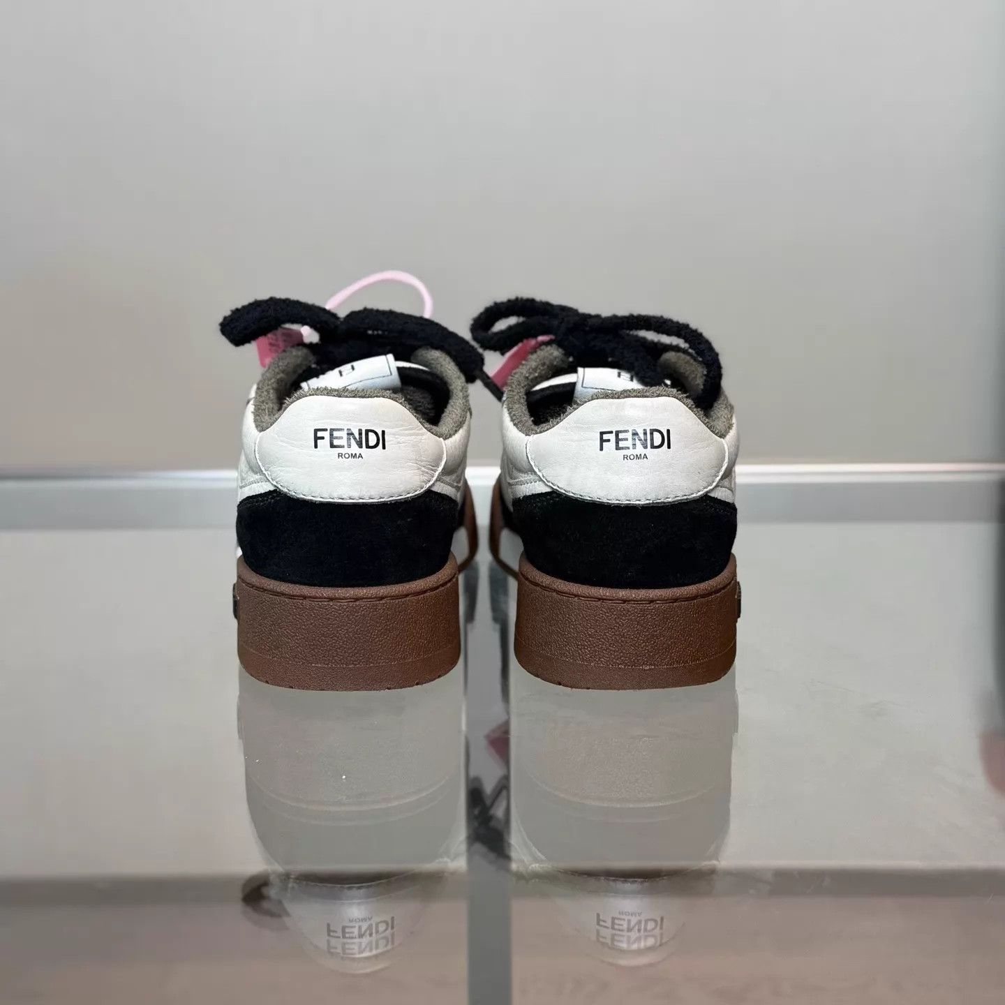 Fendi Fendi Match black/white/brown 36.5 99 Size US 6 / IT 36 - 4 Thumbnail