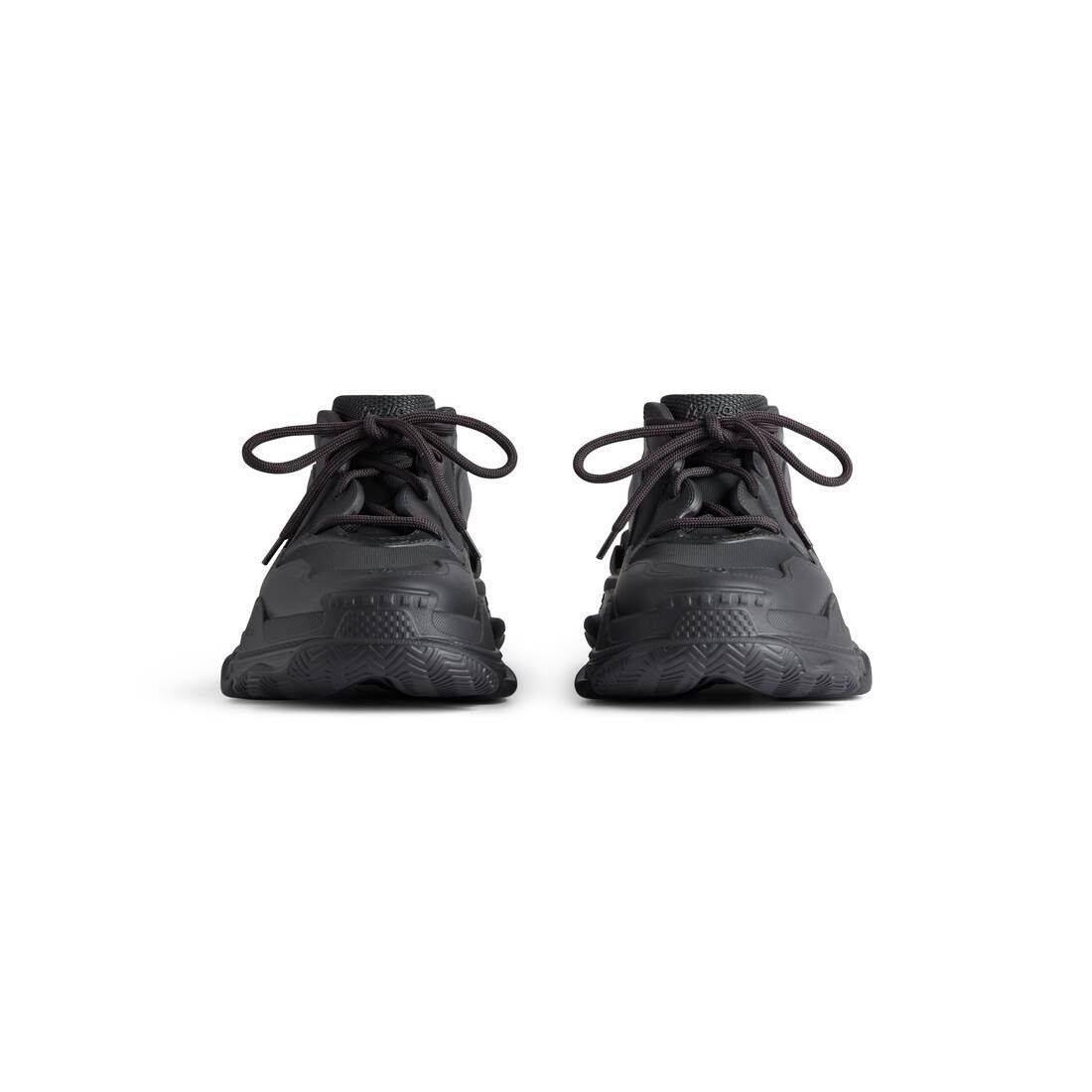 Balenciaga o1bcso1str1224 Triple S Mold Sneakers in Black Size US 12 / EU 45 - 3 Thumbnail