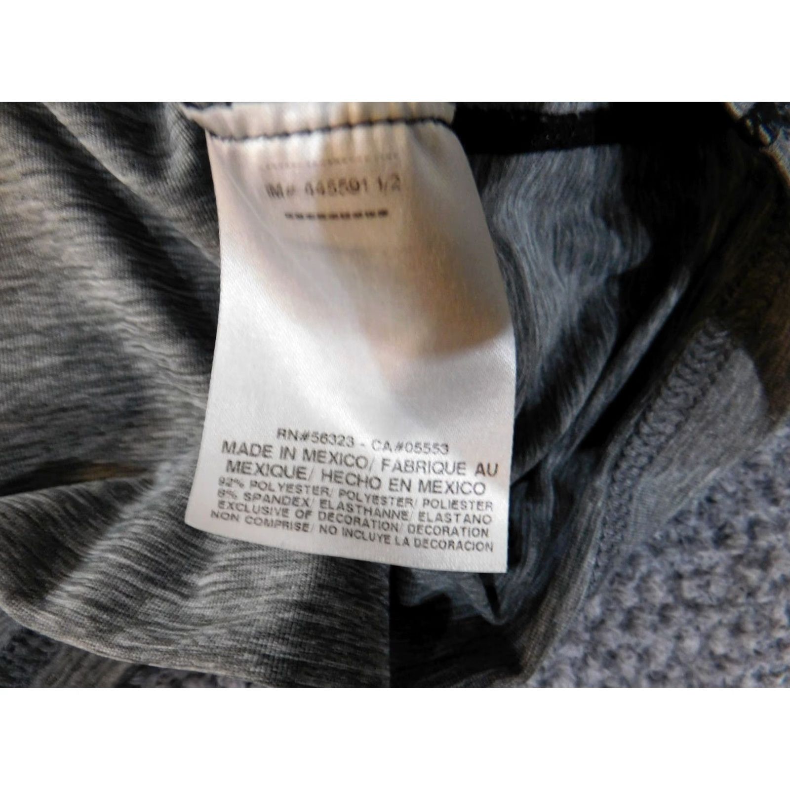 Nike Nike Pro Shirt Mens S Dri-Fit Gray Sleeveless Moisture Wicking Stretch Size US S / EU 44-46 / 1 - 7 Thumbnail
