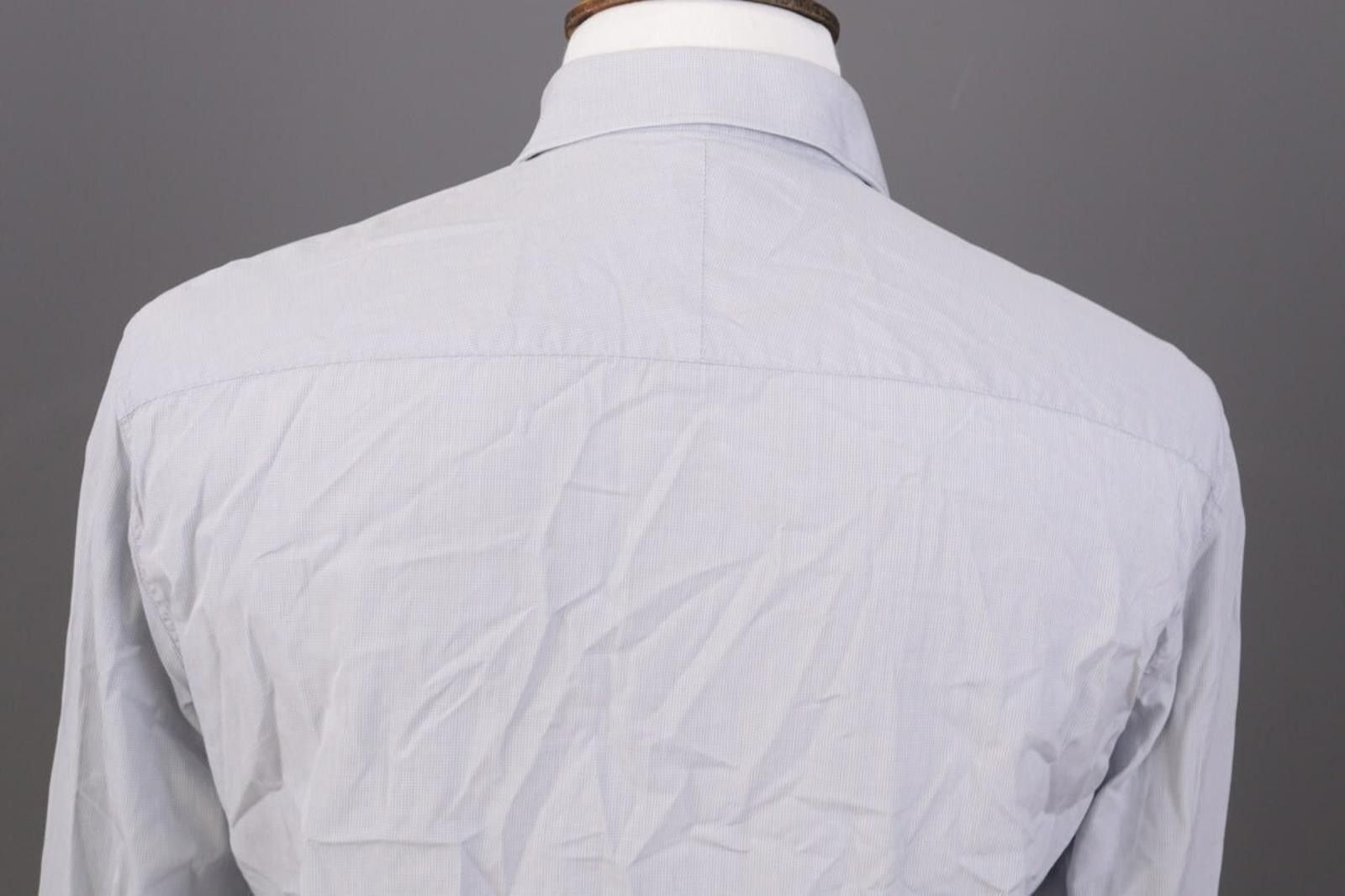 Gieves & Hawkes Gieves & Hawkes Gray Button Down Dress Shirt Size 41 / 16 Size US M / EU 48-50 / 2 - 9 Thumbnail