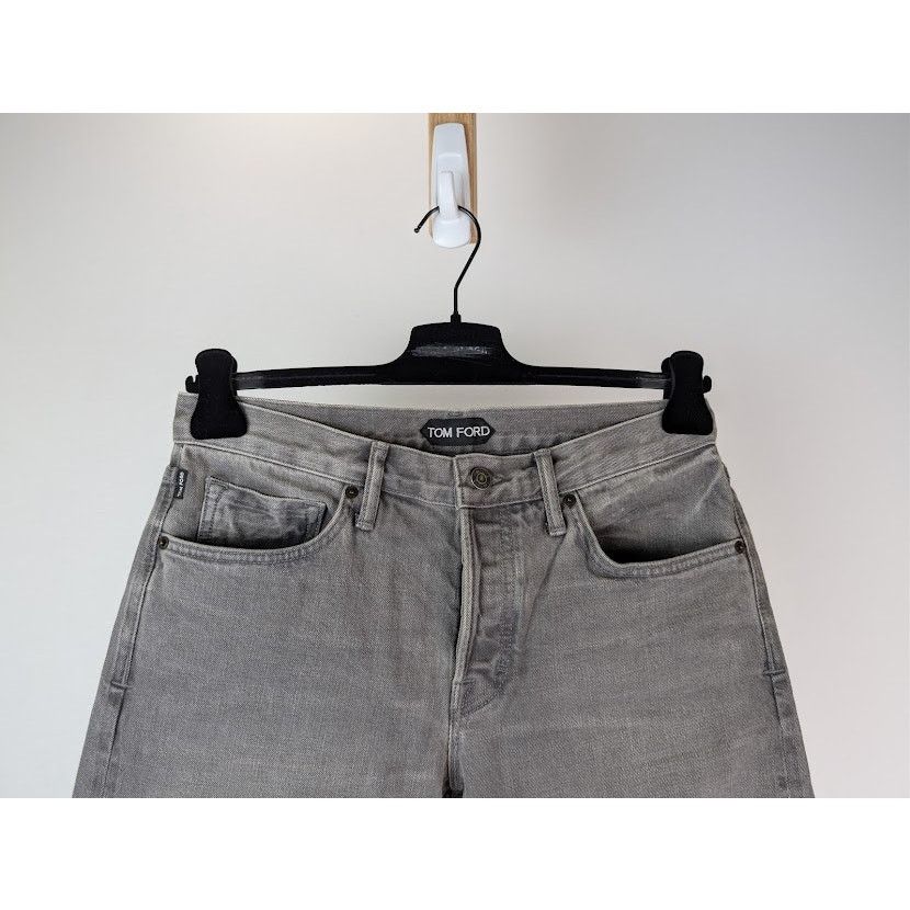 Tom Ford o1rshd1 Slim-Fit Denim Jeans in Grey Size US 32 / EU 48 - 3 Thumbnail