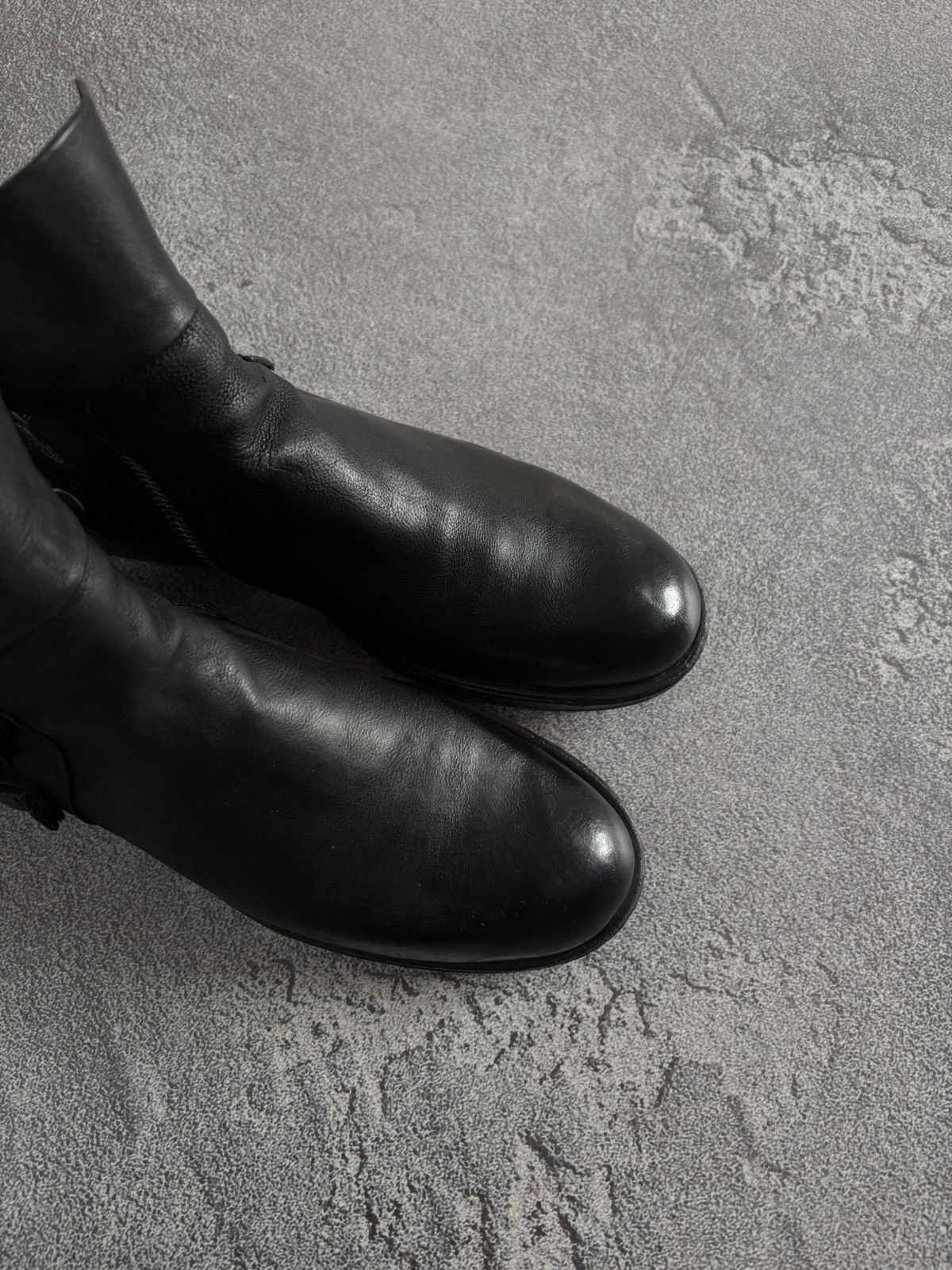 A.S.98 A.S.98 Airstep Avant Garde Ankle Biker Black Boots sz 39 Size US 9 / IT 39 - 4 Thumbnail