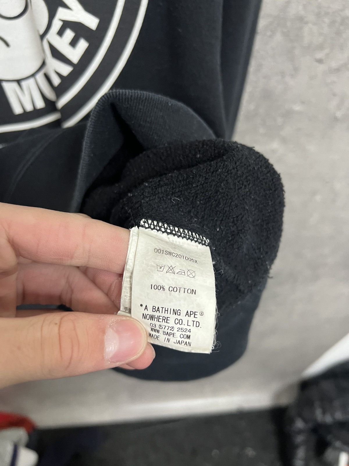 Bape RARE! Big Logo BAPE sweatshirt Size US L / EU 52-54 / 3 - 6 Thumbnail