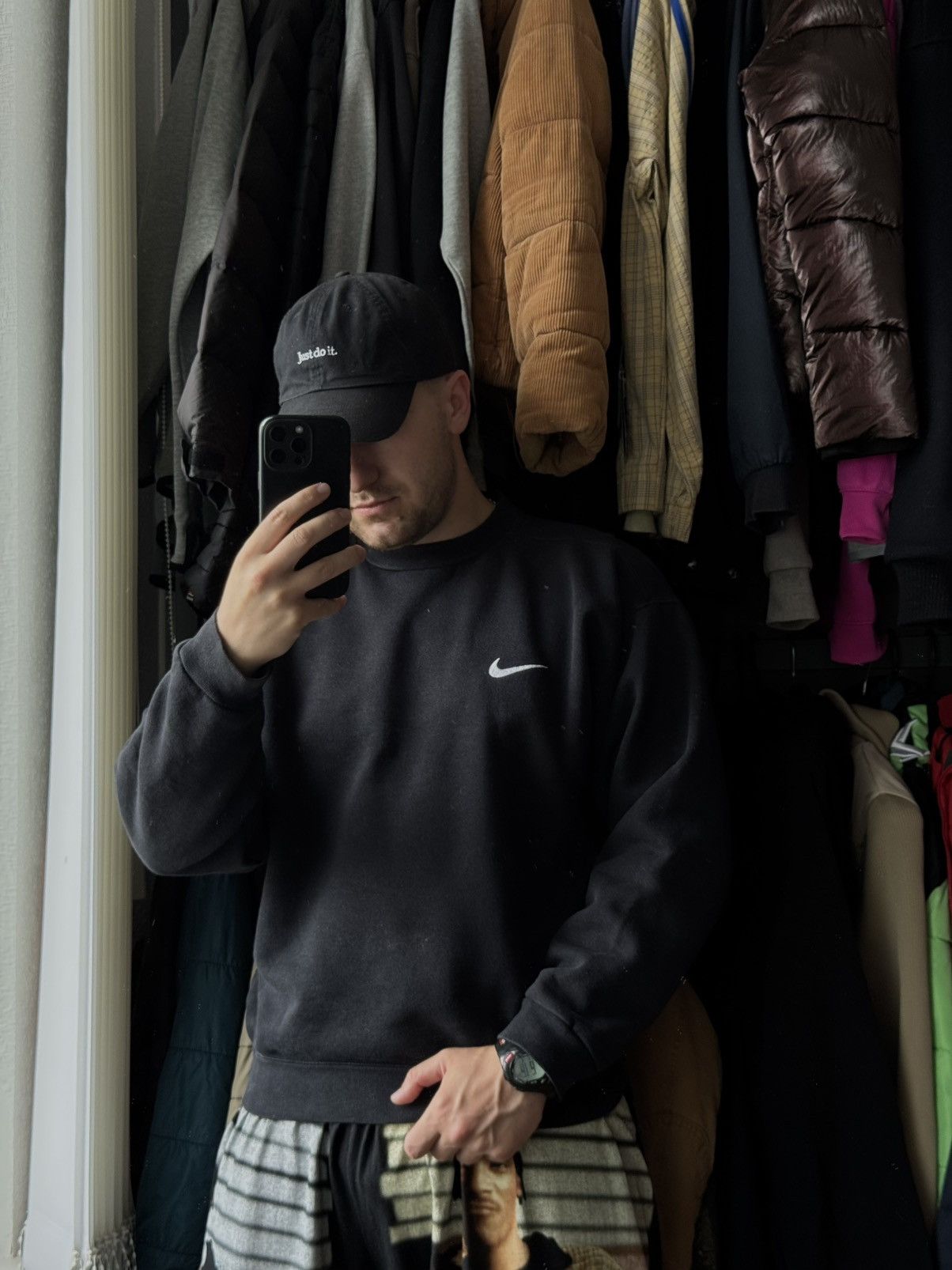 Nike × Vintage Sweatshirt vintage NIKE mini swoosh Size US M / EU 48-50 / 2 - 2 Thumbnail