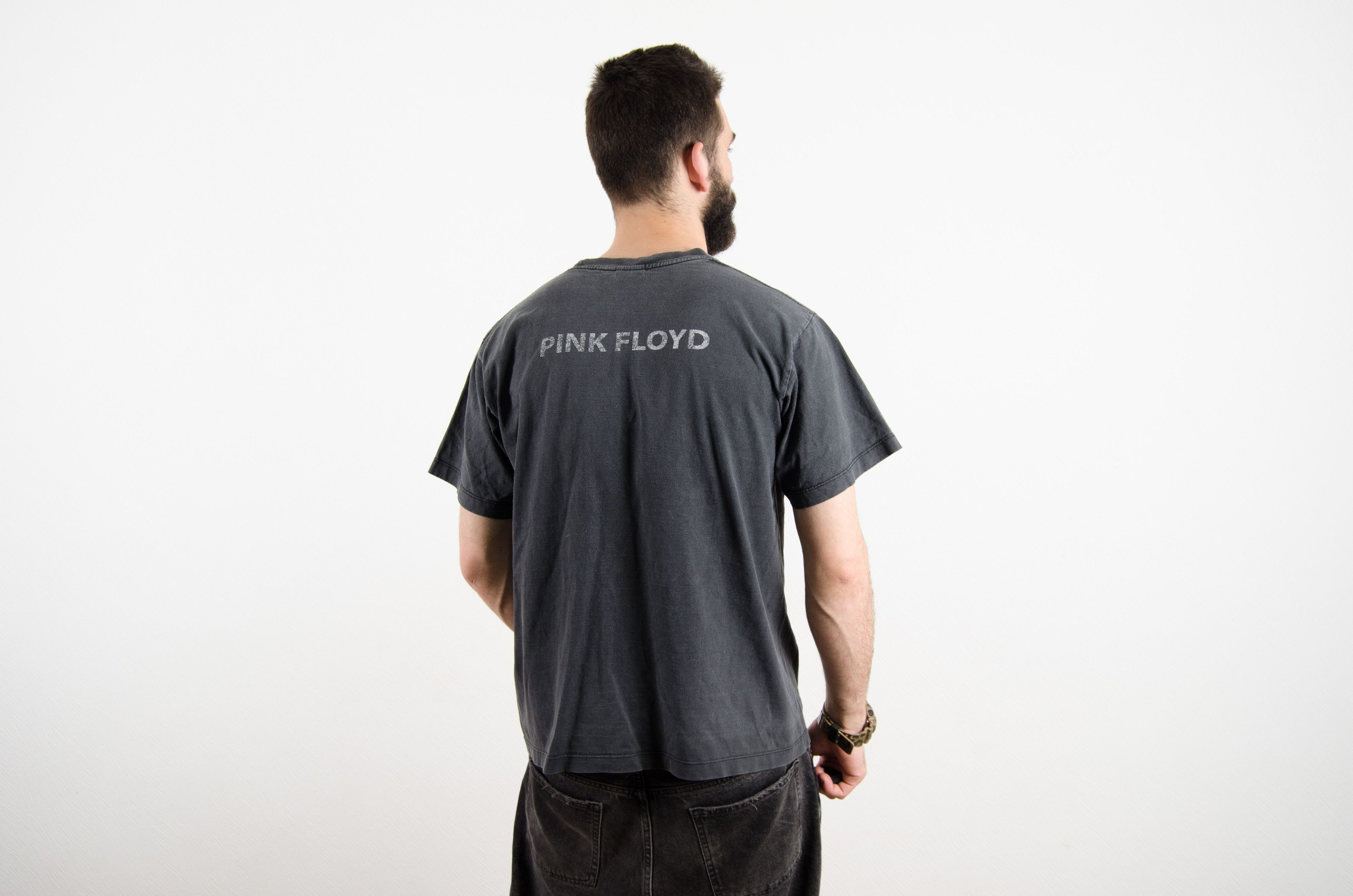 Pink Floyd Vintage Pink Floyd Dark Side of The Moon T Shirt Distressed Size US M / EU 48-50 / 2 - 2 Thumbnail