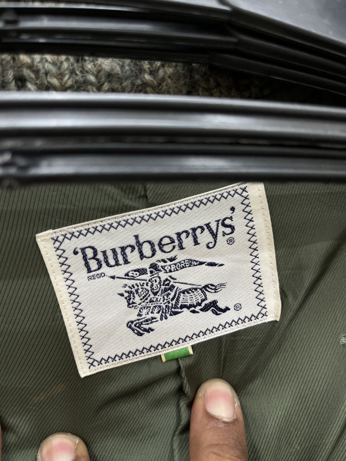 Burberry 🔥🔥🔥STEALS VTG BURBERRYS BOMBER WOOL JACKET Size S / US 4 / IT 40 - 8 Thumbnail