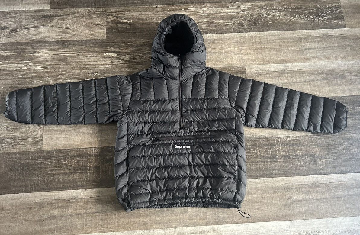 Supreme Micro Down Half Zip Hooded Pull NEW Supreme Micro Down