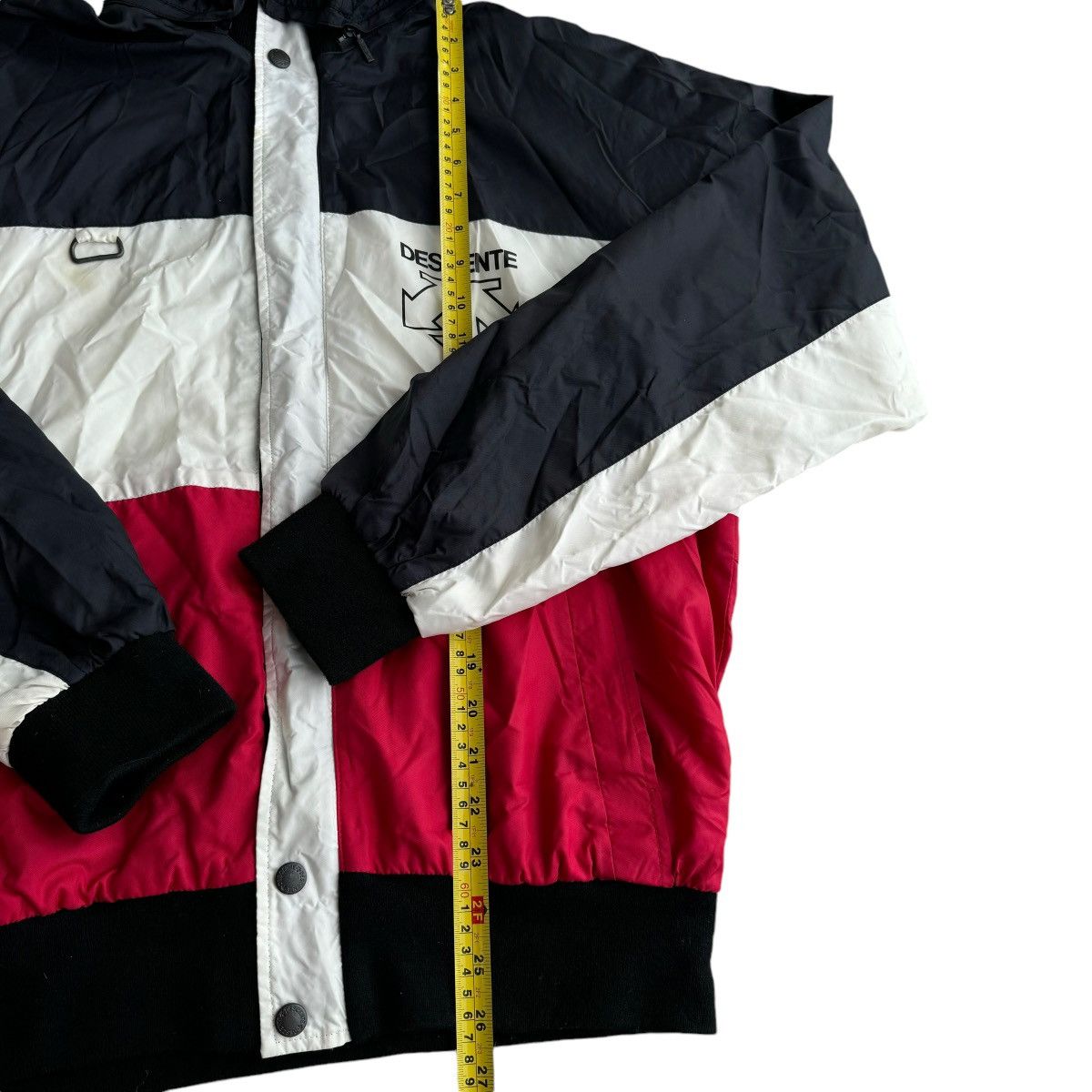 Descente × Hi Tec × Japanese Brand JAPAN MADE DESCENTE Nylon VTG Ski Wear Windbreaker jacket Size US XL / EU 56 / 4 - 9 Thumbnail