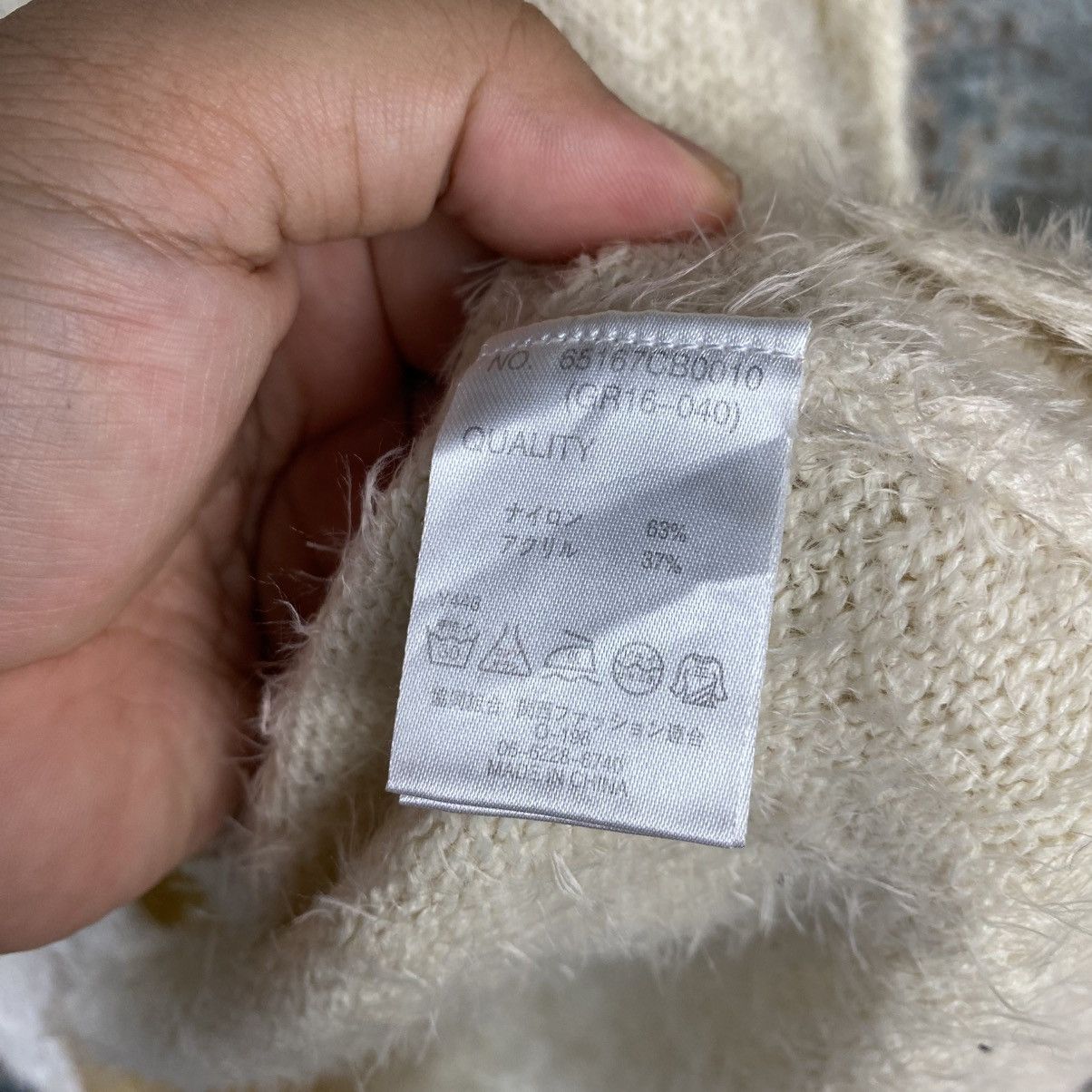 Vintage DL Japanese Brand White Knitwear #C1044 Size S / US 4 / IT 40 - 11 Thumbnail