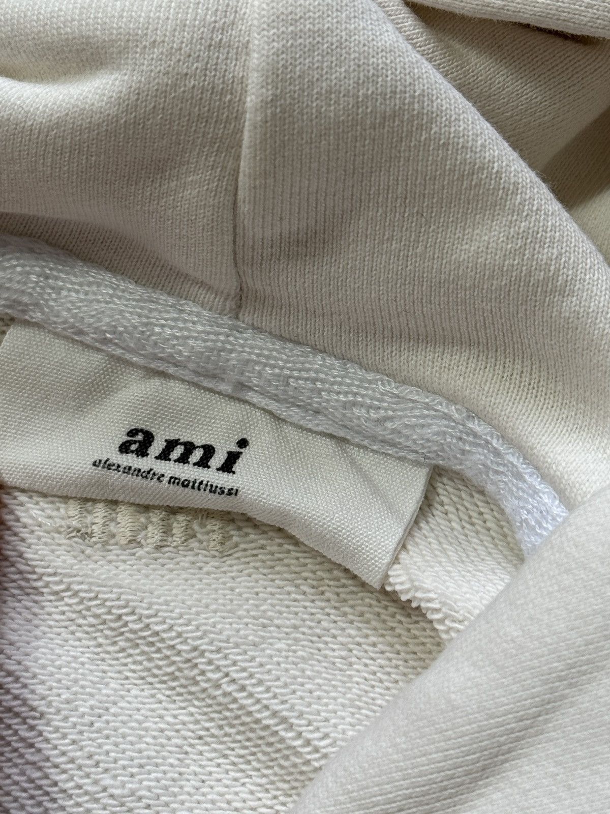 AMI × Vintage VINTAGE AMI PARIS EMBROIDERED LOGO HOODIE Size S / US 4 / IT 40 - 6 Thumbnail