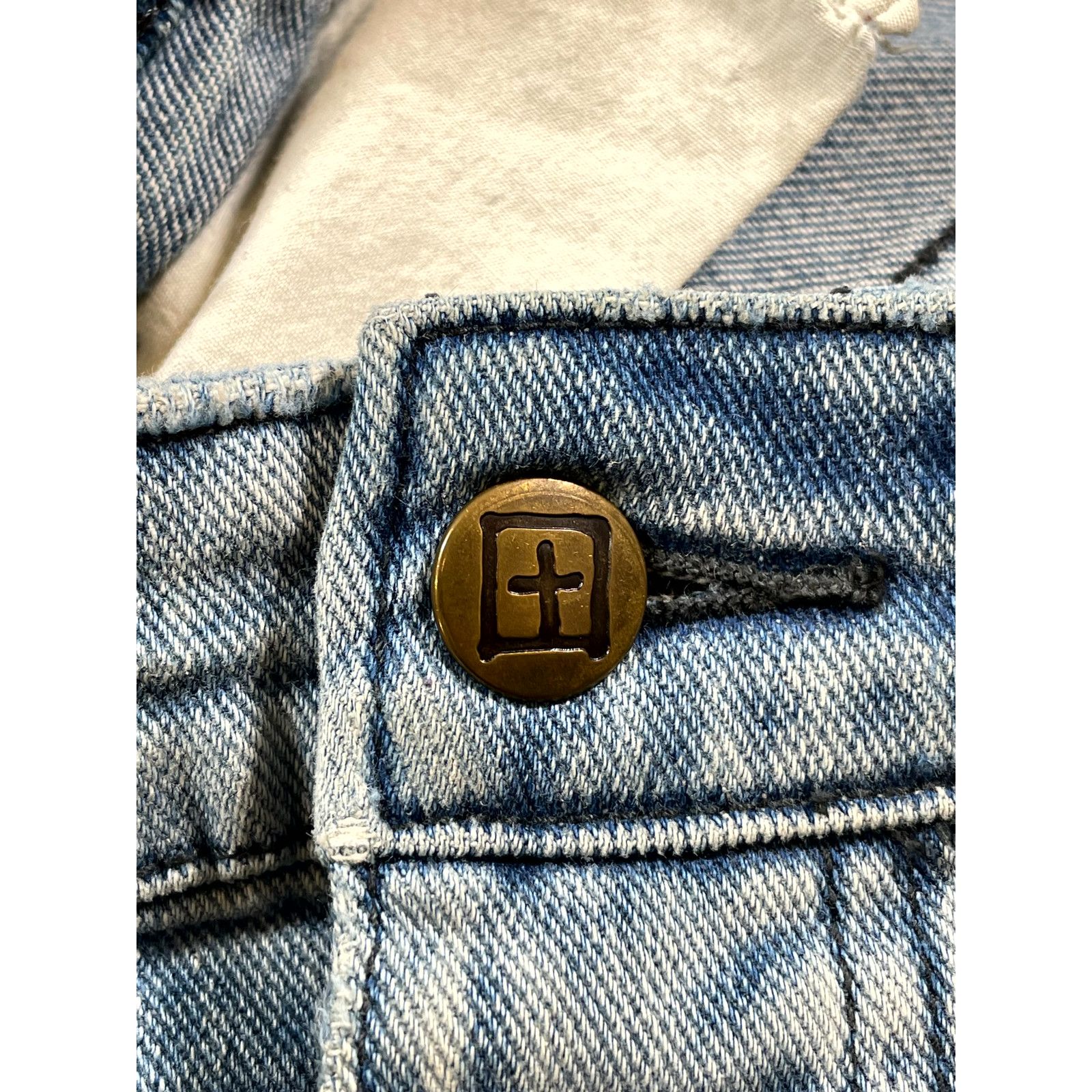 Ksubi Ksubi Plain Ripped Light Wash Jeans Size US 38 / EU 54 - 3 Thumbnail