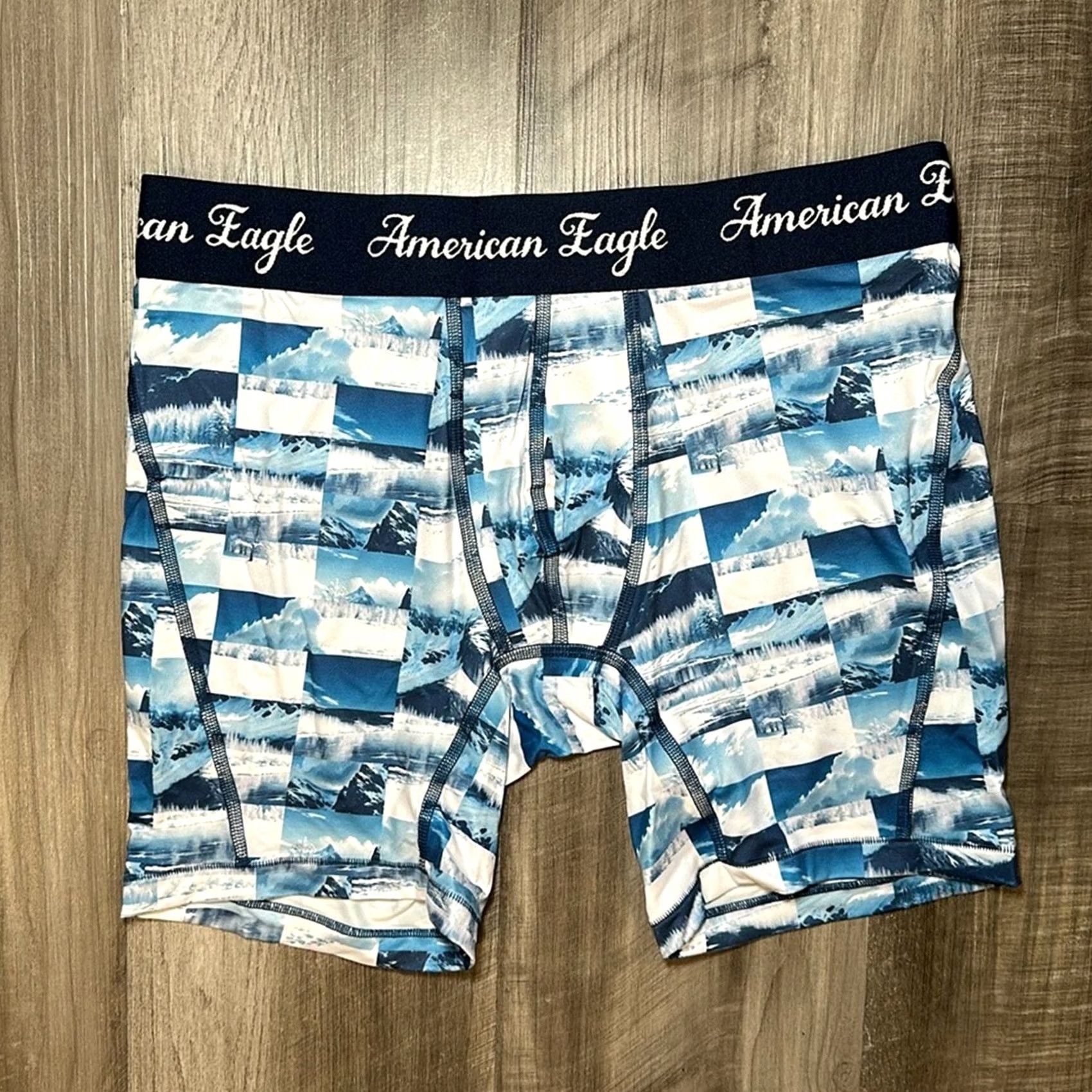 American Eagle Outfitters American Eagle Boxer Brief Shirt? Size 36R - 2 Thumbnail