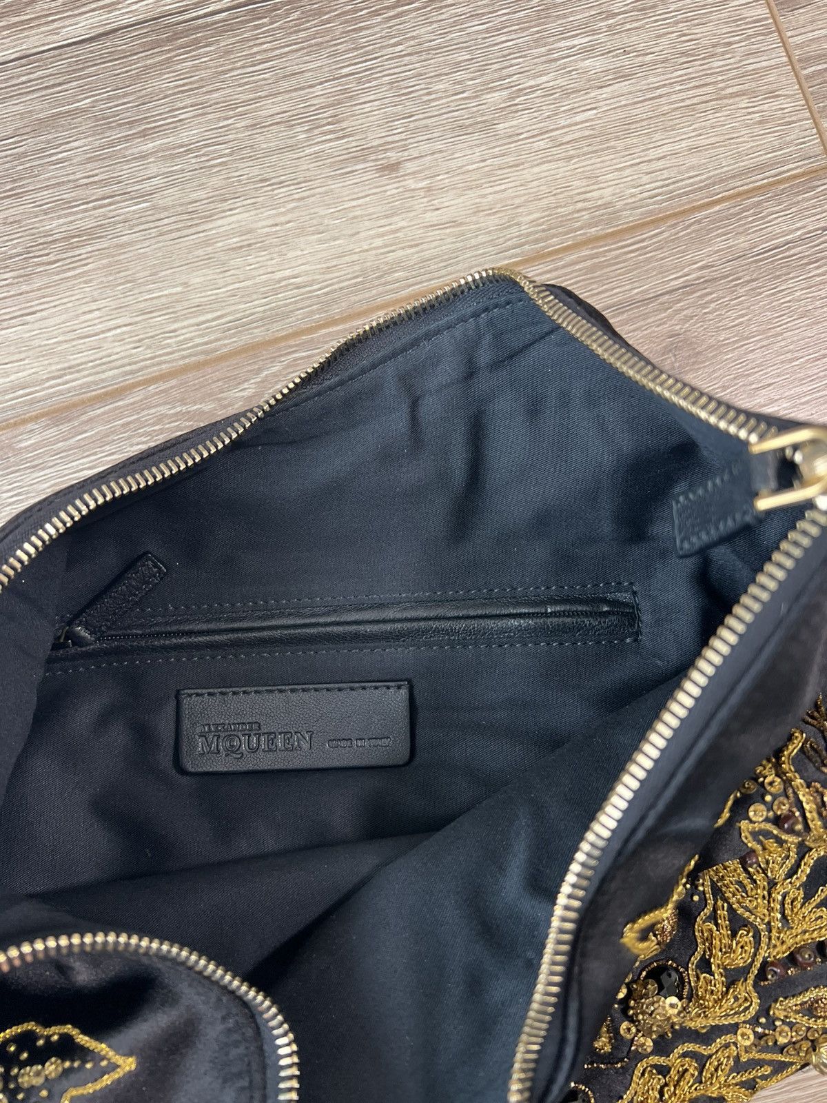 Alexander McQueen Alexander McQueen Archive Embellished Silk De Manta Clutch Size ONE SIZE - 5 Thumbnail