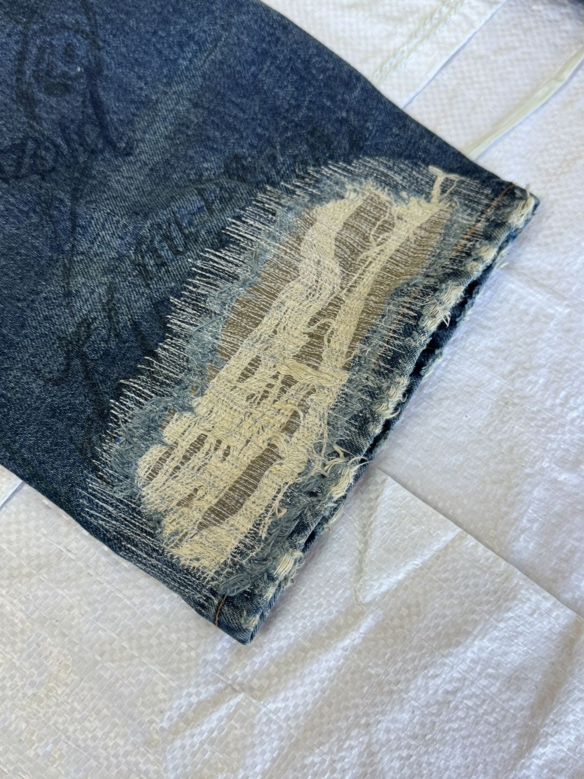 Balenciaga Balenciaga Skribble Denim (Repaired Heel Bite) Size US 30 / EU 46 - 5 Thumbnail