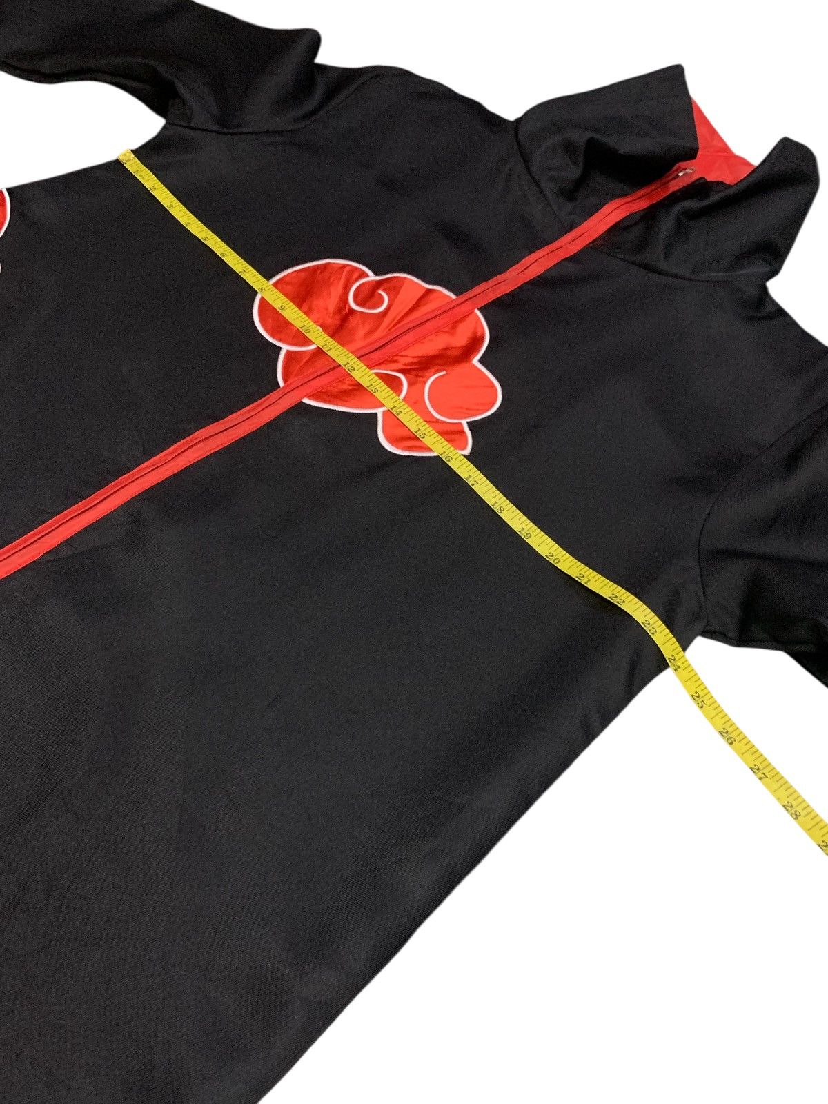 Anime Akatsuki Costume Cosplay Naruto Anime Jacket Zipper Down Size US M / EU 48-50 / 2 - 6 Thumbnail
