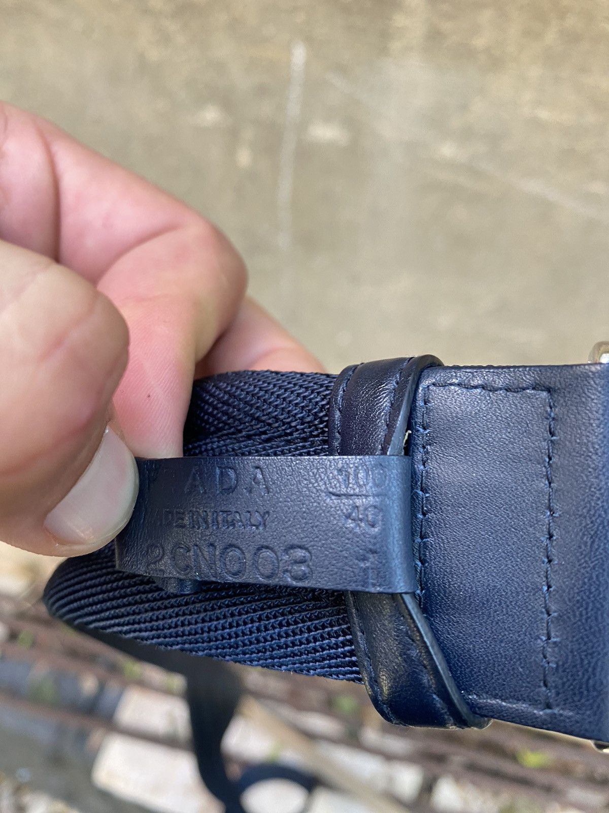 Prada Prada Cotton Belt Size ONE SIZE - 5 Thumbnail
