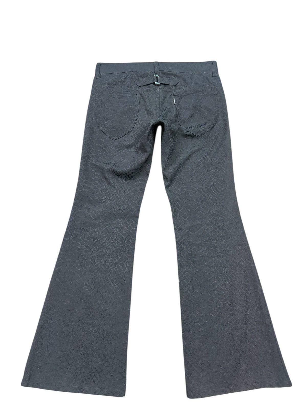 Tornado Mart RARE TORNADO MART SNAKE PRINTED FLARE PANT Size US 32 / EU 48 - 7 Thumbnail