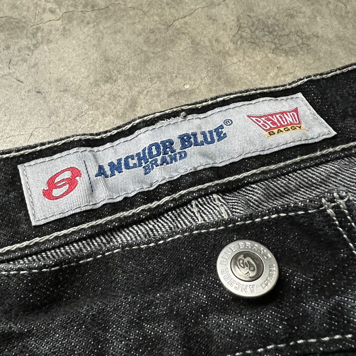 Anchor Blue × JNCO × Southpole Vintage Y2K Anchor Blue Beyond Baggy Denim Shorts Size US 38 / EU 54 - 3 Thumbnail