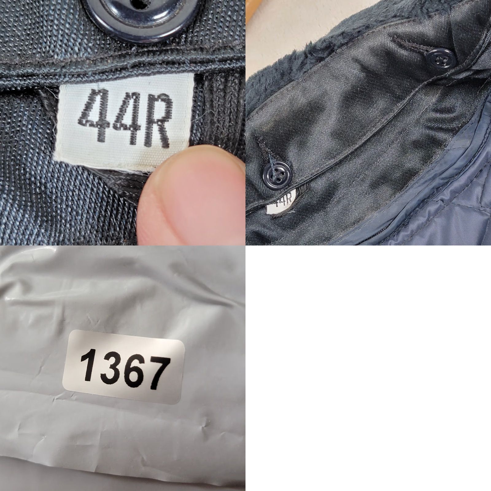 Vintage VINTAGE Blauer Mfg Co Coat Mens 44R Black Nylon Weather Resistant Zip Front 80s Workwear Coat Size US S / EU 44-46 / 1 - 11 Thumbnail
