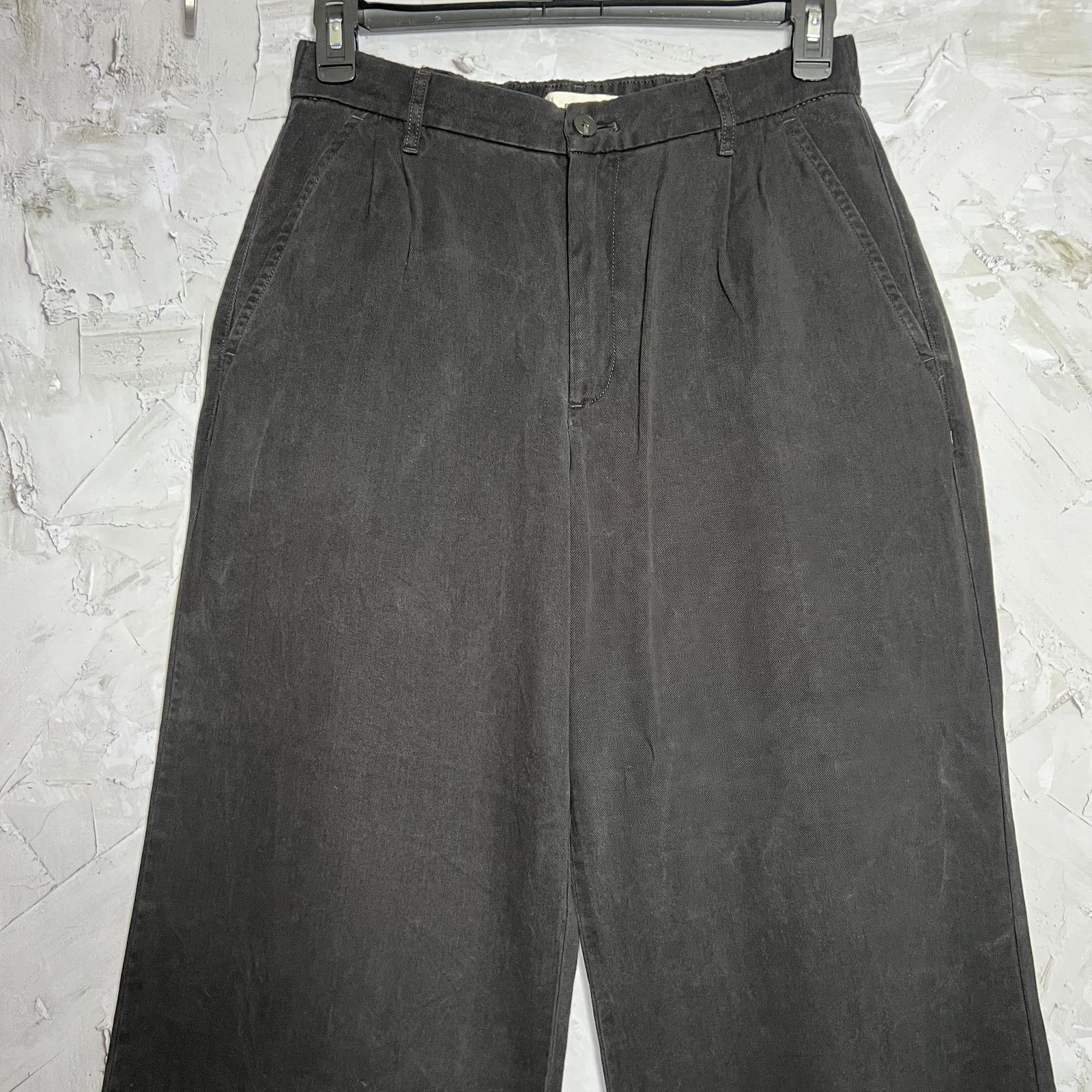 Everlane Everlane Tencel Wide Leg Chino Pants Womens 10 Size 32" / US 10 / IT 46 - 5 Thumbnail