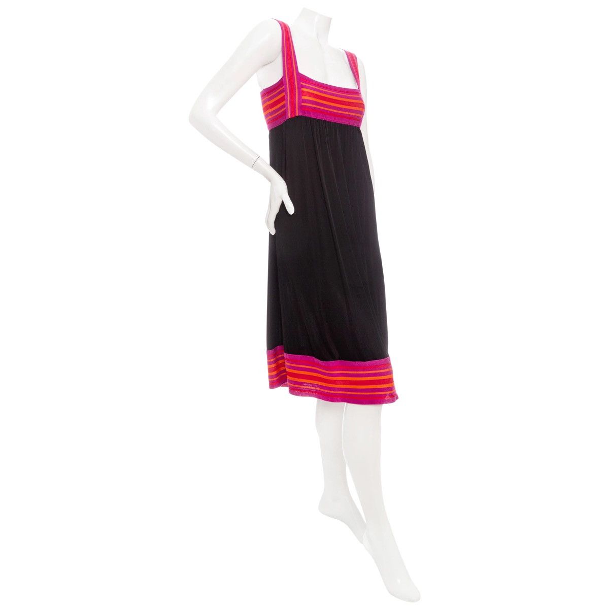 Missoni Vintage Missoni 1990’s Midi Sleeveless Dress Size L / US 10 / IT 46 - 2 Thumbnail