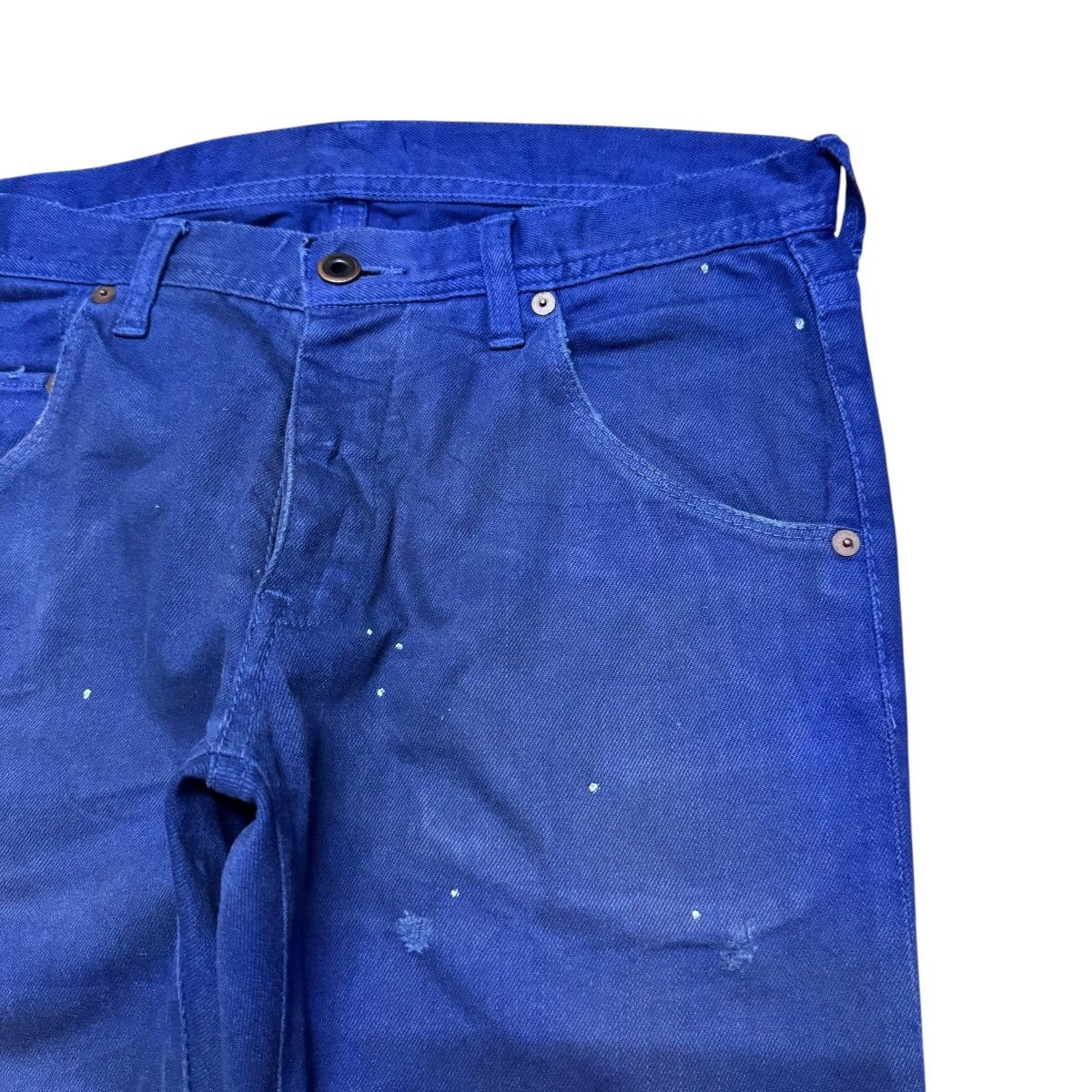 wjk Wjk Blue Denim Painter Jeans Skinny Size US 30 / EU 46 - 6 Thumbnail