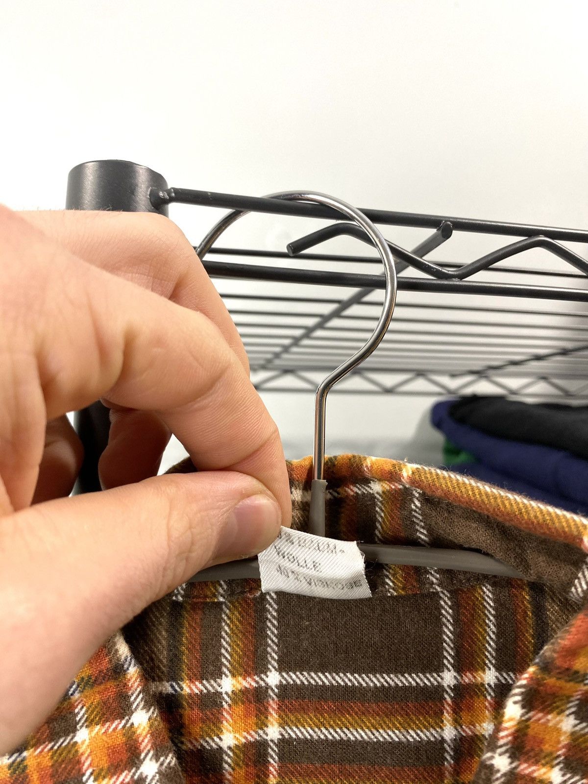 Flannel Vintage Brown Flannel Shirt Checkered Travis Scott Style Size US XL / EU 56 / 4 - 5 Thumbnail
