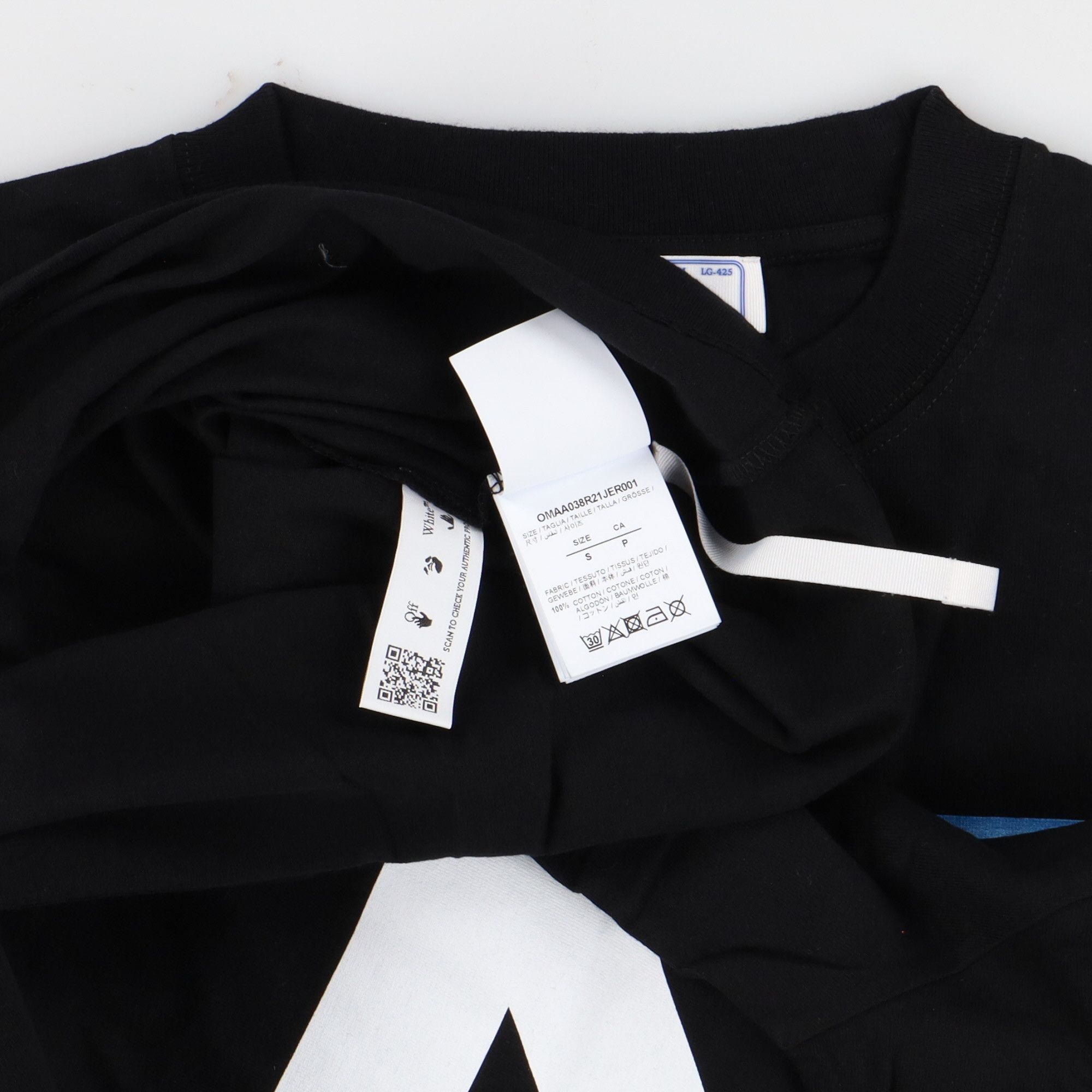 Off-White Black Mona Lisa Arrows Oversized T-Shirt Size US S / EU 44-46 / 1 - 7 Thumbnail