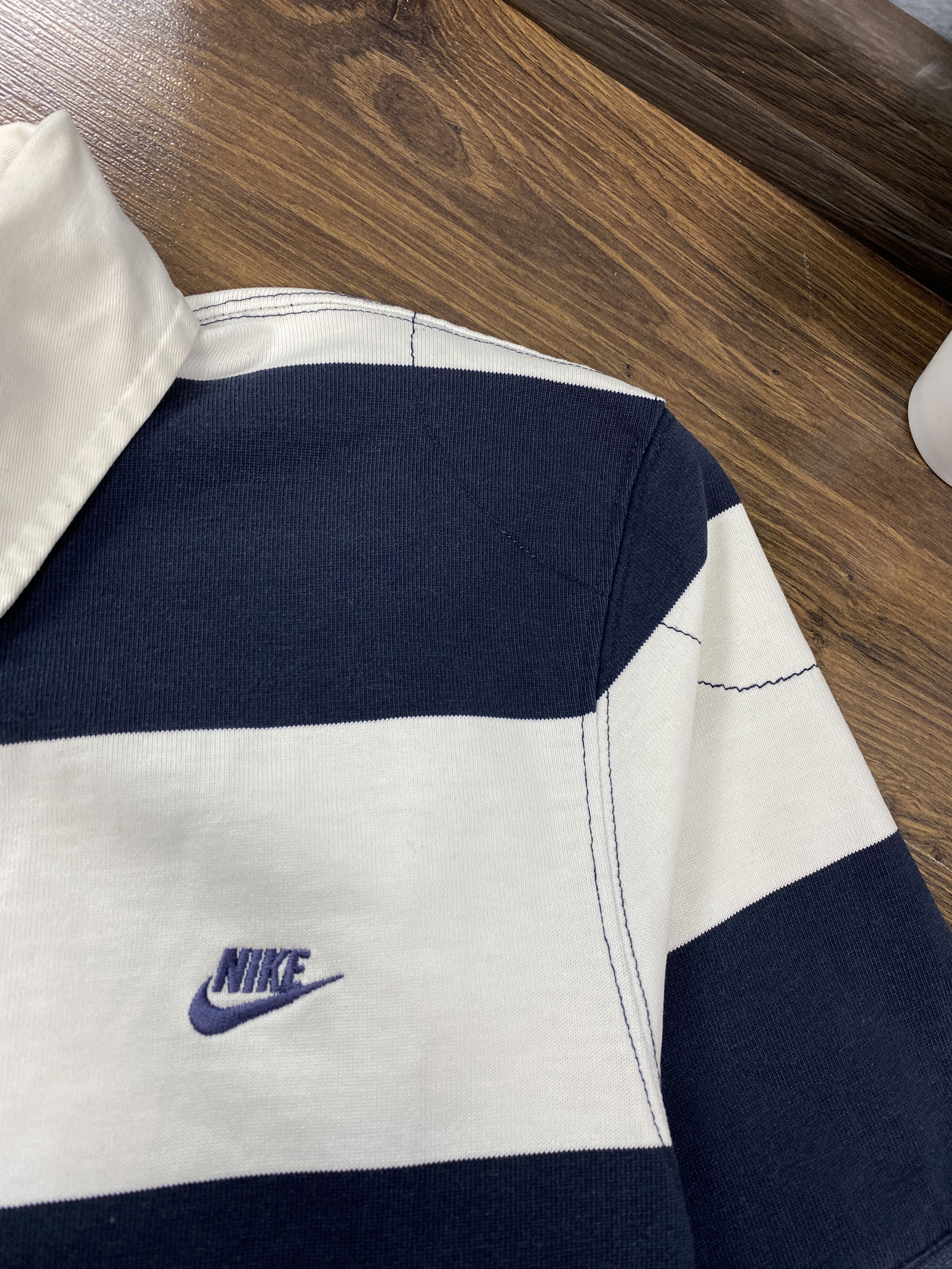 Nike Nike vintage rugby polo shirt y2k Size US XL / EU 56 / 4 - 3 Thumbnail