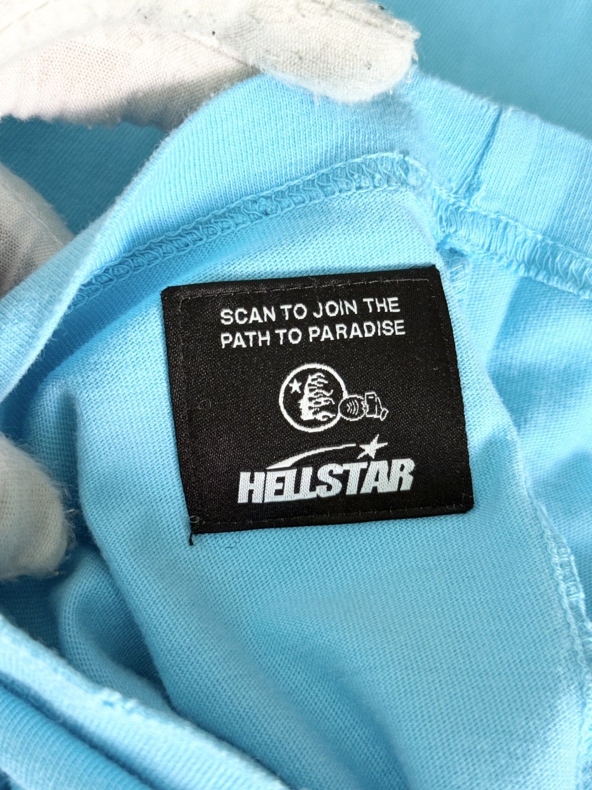 HELLSTAR STEAL! HELLSTAR Box Logo Blue Tee Size US M / EU 48-50 / 2 - 11 Thumbnail