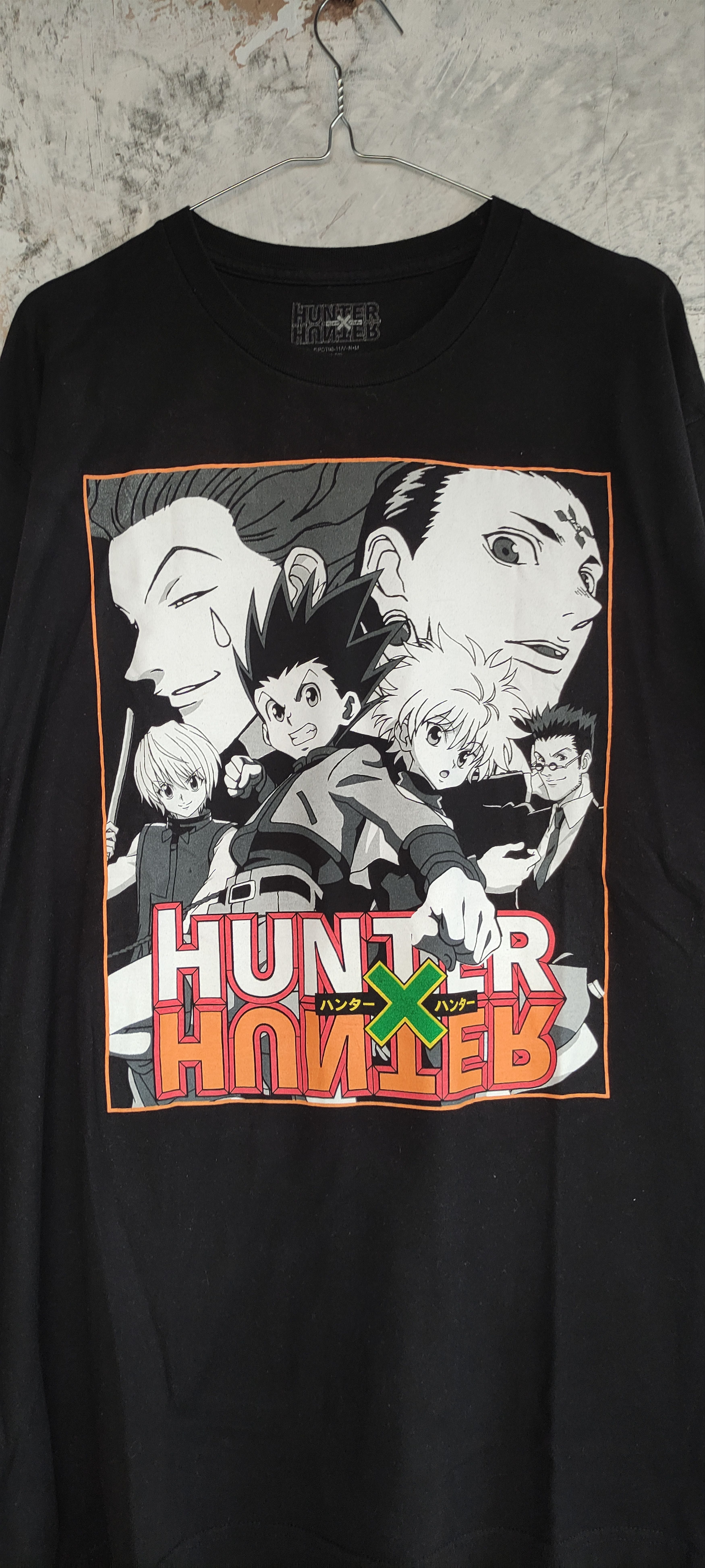 Anime × Japanese Brand Vintage Y2K Hunter x Hunter hisoka vs chrolo Black Size US L / EU 52-54 / 3 - 1 Thumbnail