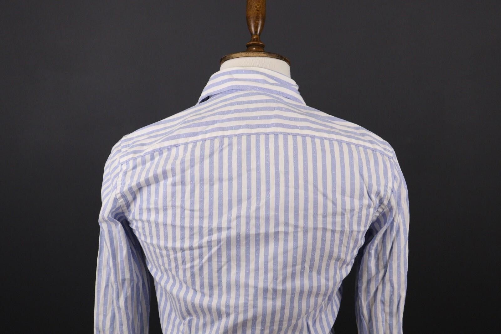 Designer Boggi Milano New Classic Custom Fit Stripe Shirt Size S Size US S / EU 44-46 / 1 - 7 Thumbnail