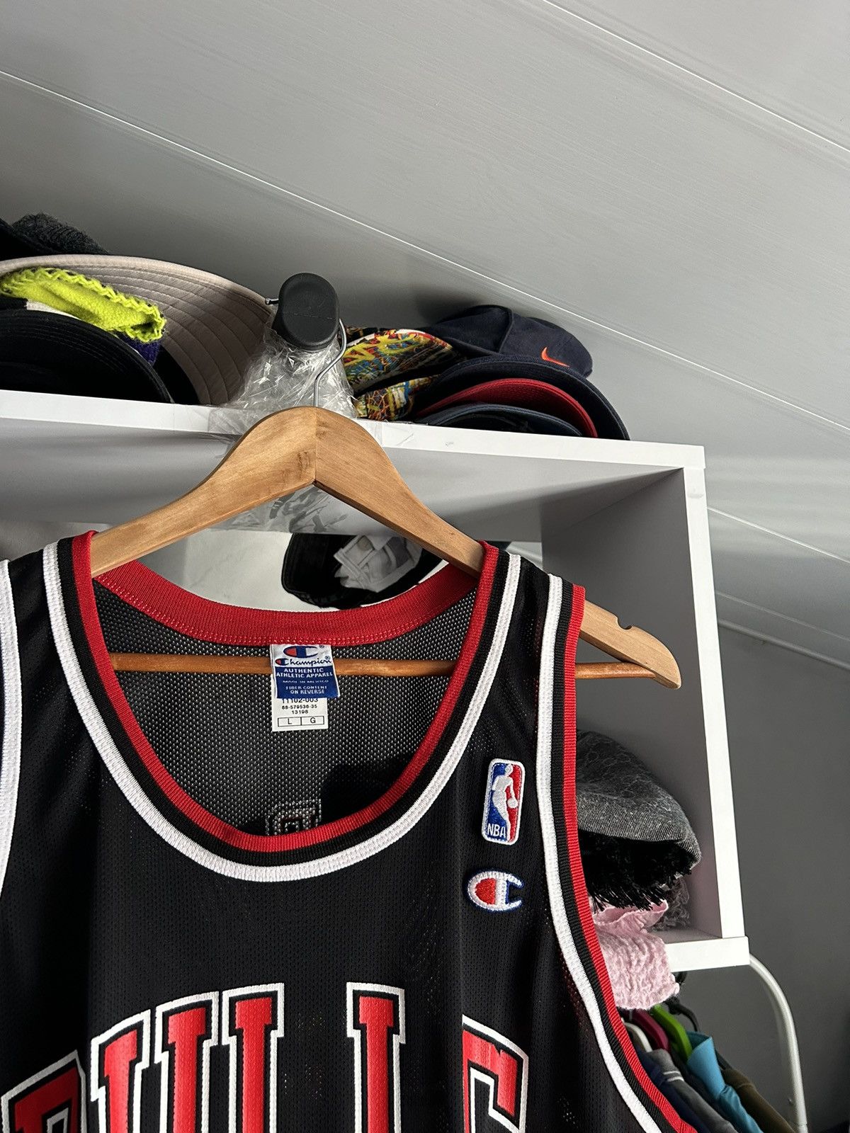Champion NBA Chicago Bulls Michael Jordan #23 Champion Jersey Size US L / EU 52-54 / 3 - 3 Thumbnail