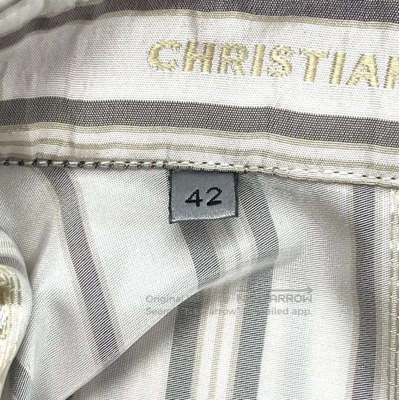 Dior Dior Men's Silk Blend Long Sleeve Shirt . Size US M / EU 48-50 / 2 - 5 Thumbnail