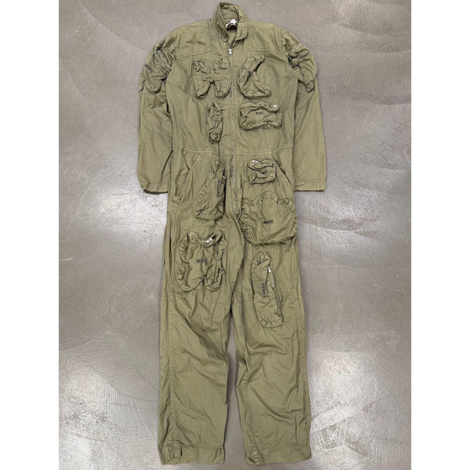 Walter Van Beirendonck S/S2010 Walter Van Beirendonck 3D letters pockets jumpsuit Size US M / EU 48-50 / 2 - 1 Thumbnail