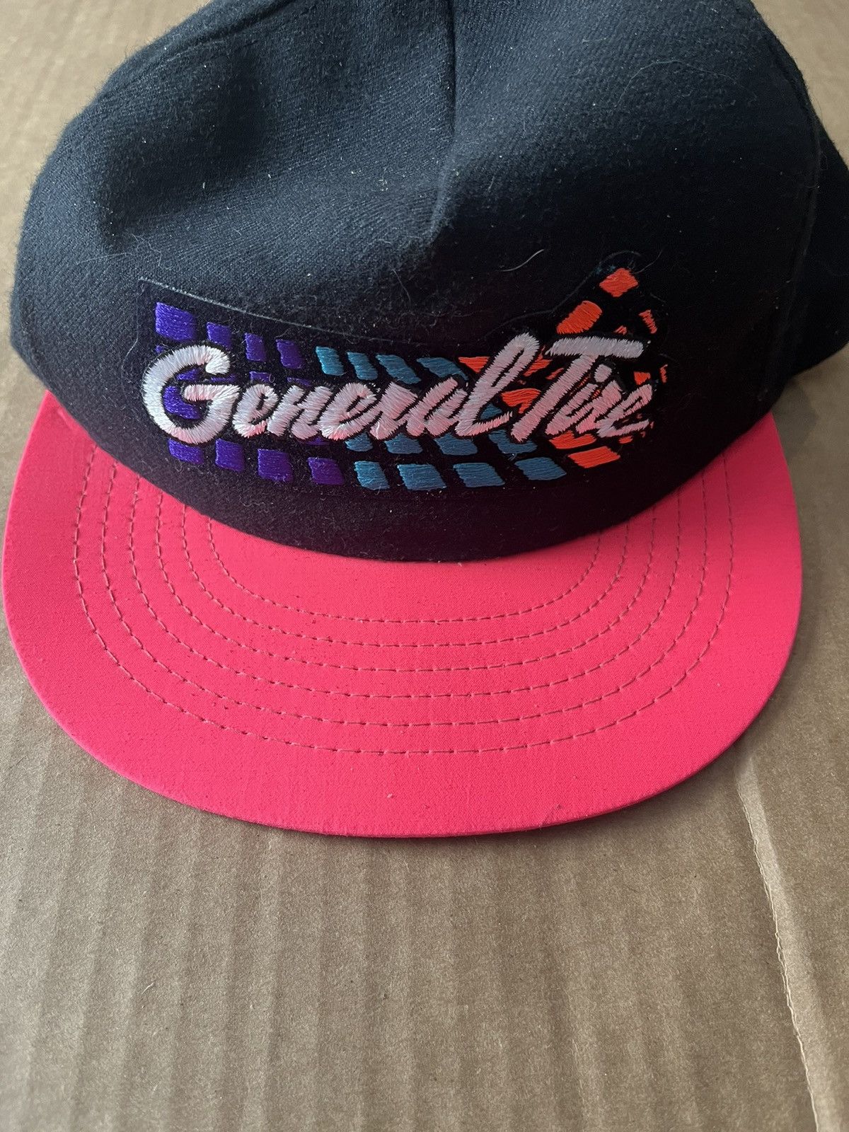Vintage Vintage General Tires Hat Size ONE SIZE - 1 Thumbnail