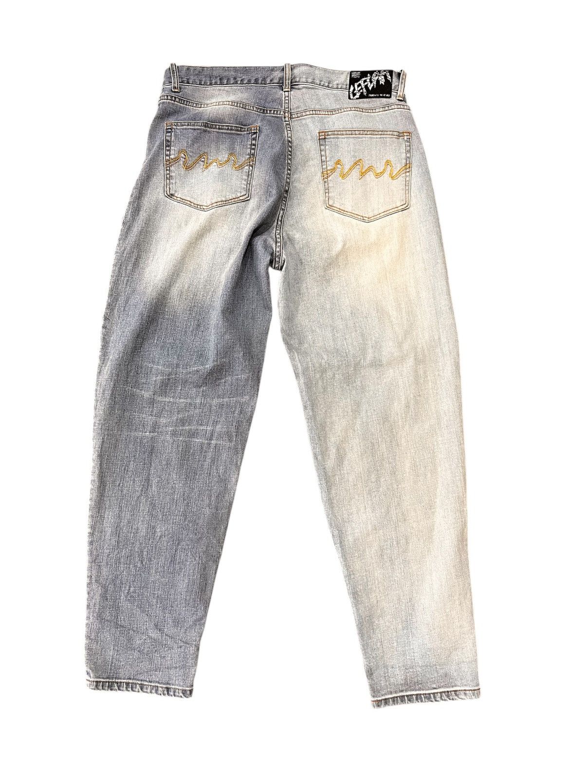 Japanese Brand LEFLAH BAGGY JEANS JAPANESE BRAND Size US 36 / EU 52 - 5 Thumbnail