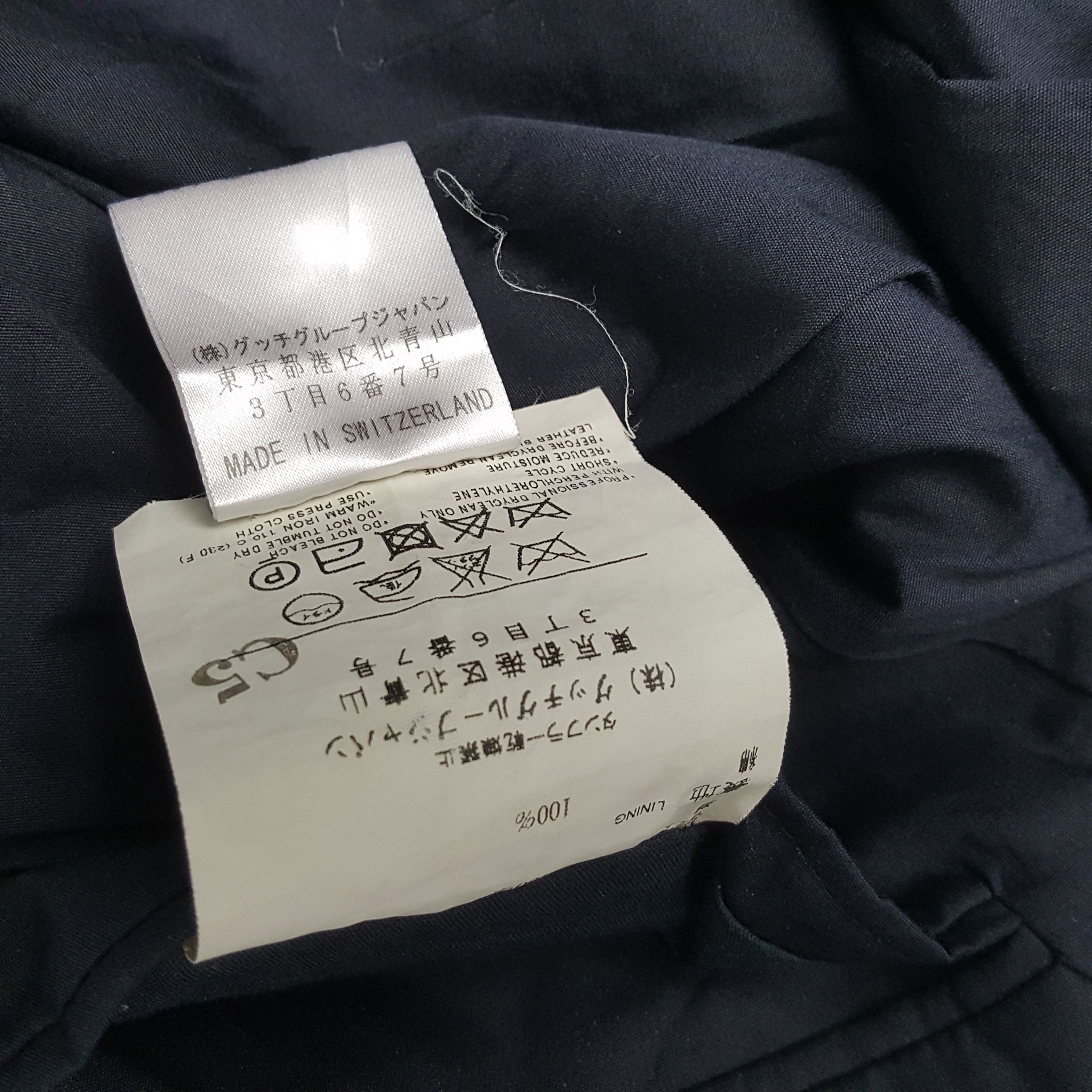 Gucci × Vintage GUCCI Italian Luxury Brand Formal Style Blazer Size 38S - 8 Thumbnail