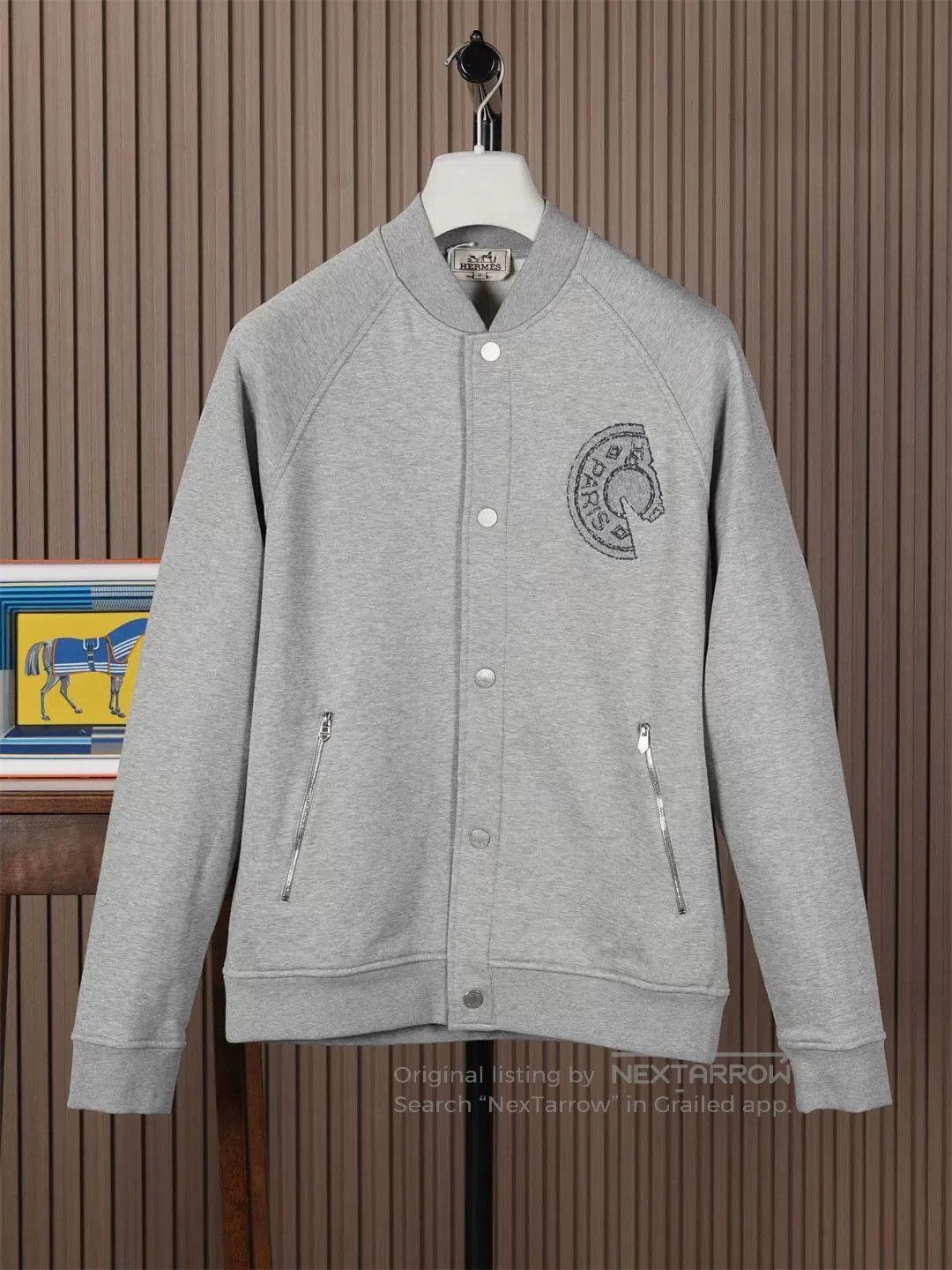 Hermes Hermes Men's Baseball Jacket. Size US M / EU 48-50 / 2 - 1 Thumbnail