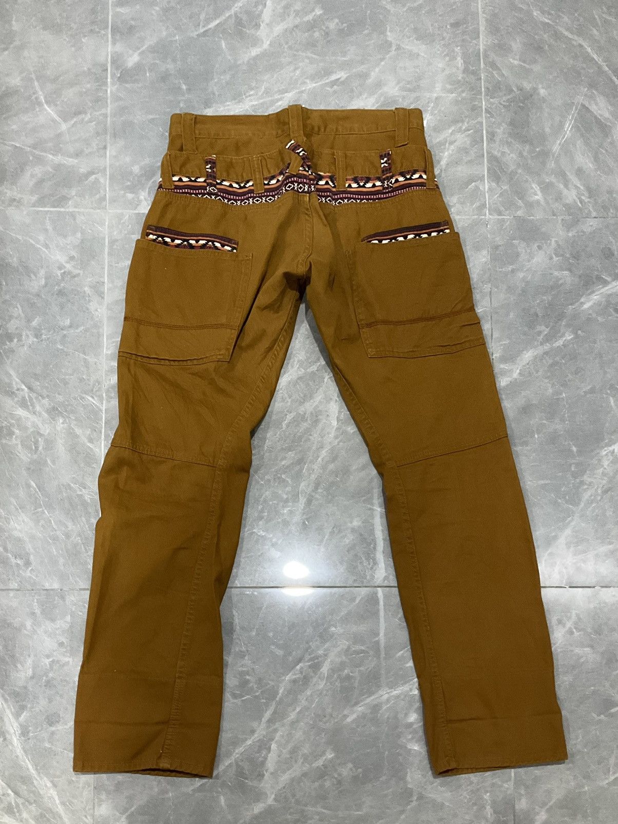 Japanese Brand Dominate Handcrafted Jeans Double Waisted Design Size US 33 - 5 Thumbnail