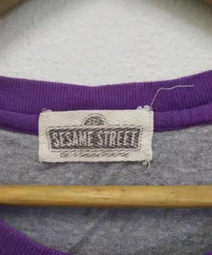 Cartoon Network Rare Vintage Sesame Street Elmo Skateboard Raglan 3q Sleeve Size US L / EU 52-54 / 3 - 6 Thumbnail