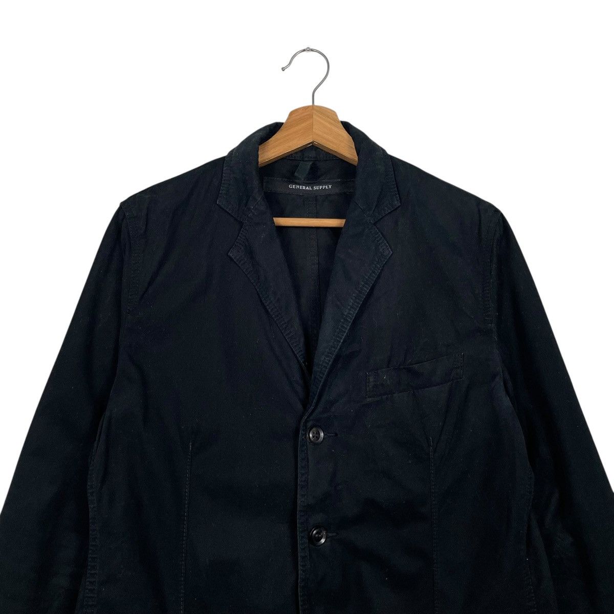 SHIPS General Supply By Ships Black Casual Jacket Size US M / EU 48-50 / 2 - 2 Thumbnail