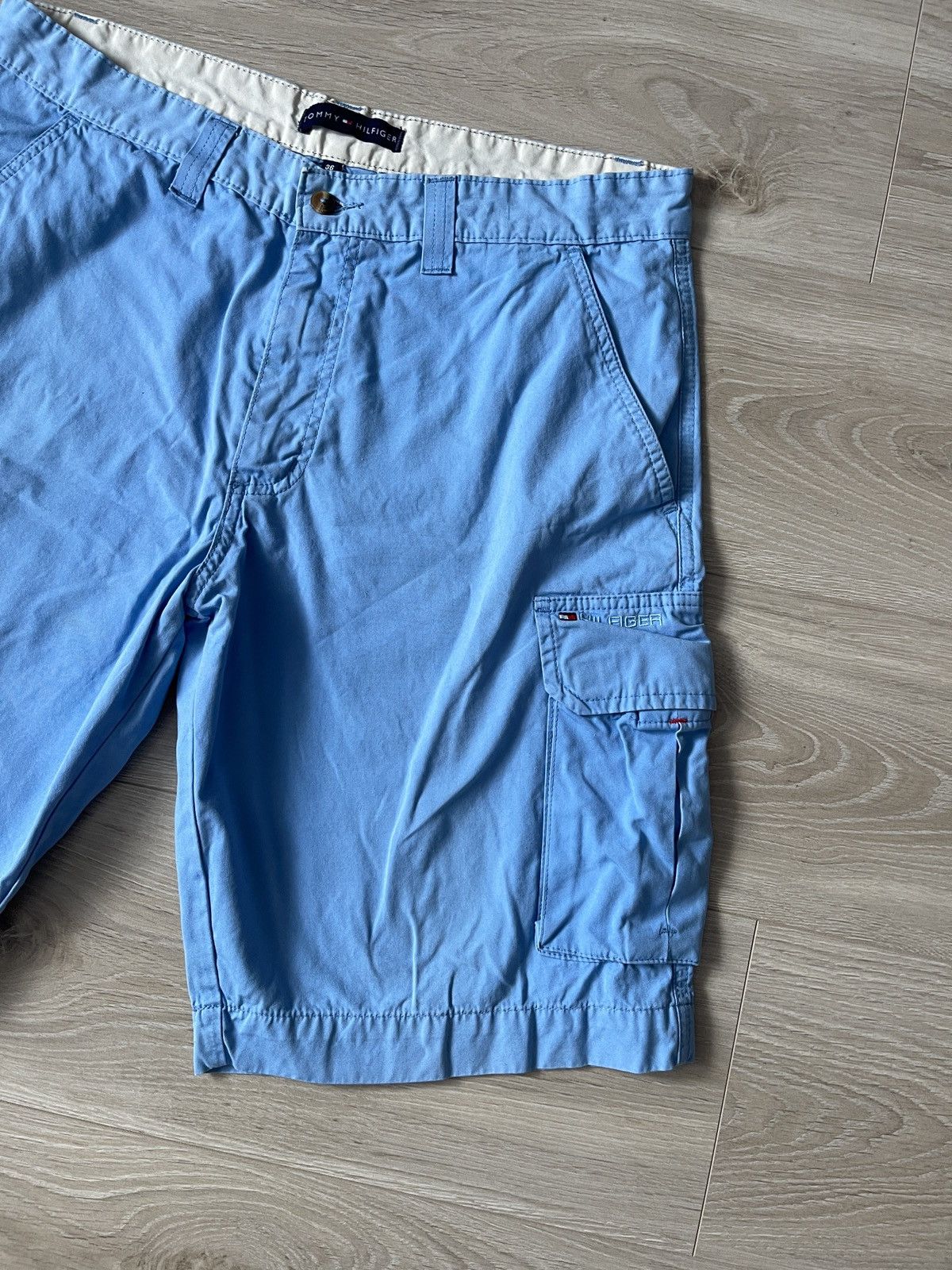 Tommy Hilfiger Tommy hilfiger vintage shorts blue W36 Size US 36 / EU 52 - 2 Thumbnail