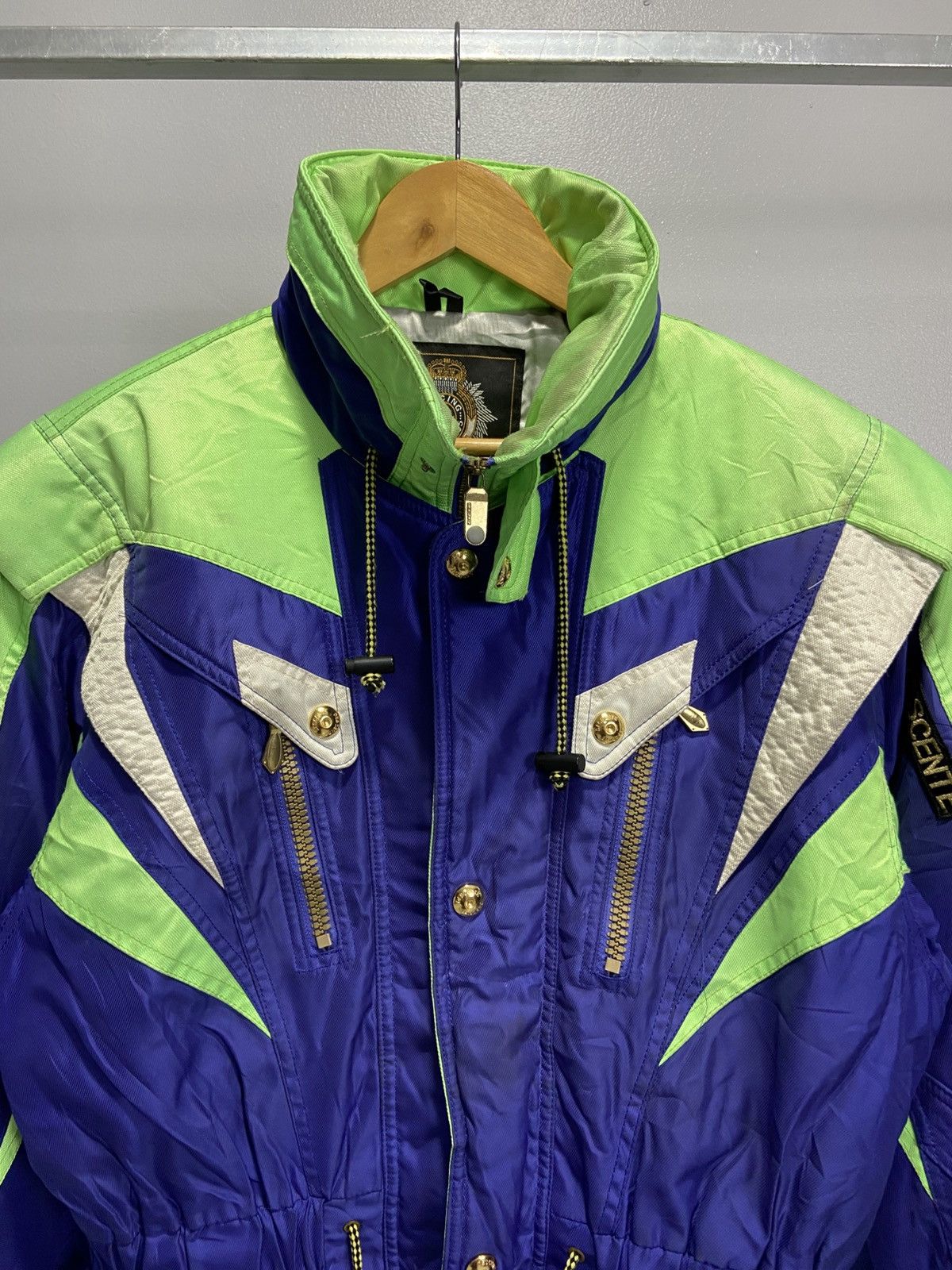 Descente Vintage Decente Racing Equipment ski jacket Size L / US 10 / IT 46 - 4 Thumbnail