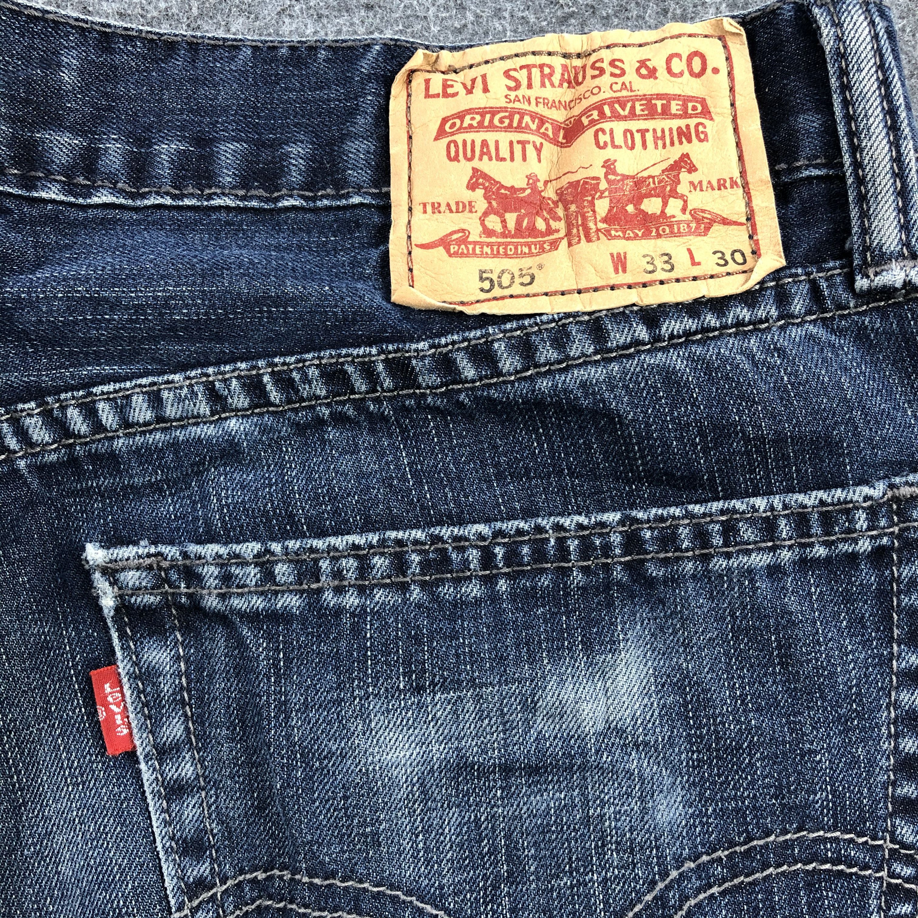 Levi's × Vintage Vintage Blue Levis 505 Jeans-JM1256 Size US 34 / EU 50 - 6 Thumbnail
