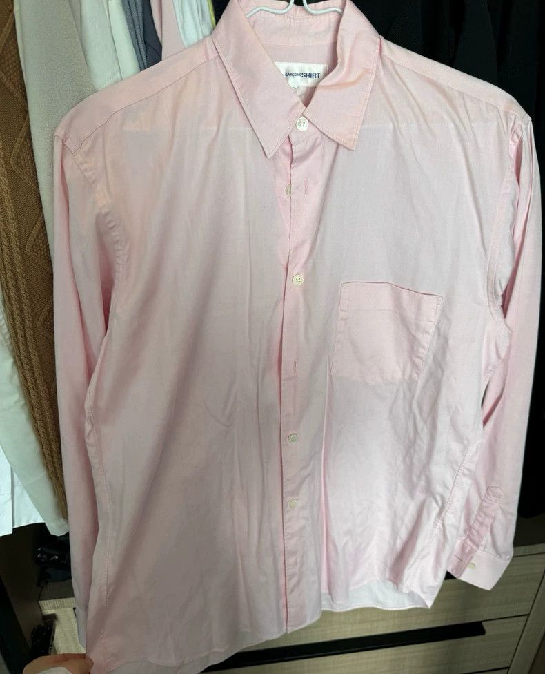 Comme des Garcons Comme Des Garcons Light Pink Shirt Size S / US 4 / IT 40 - 1 Thumbnail