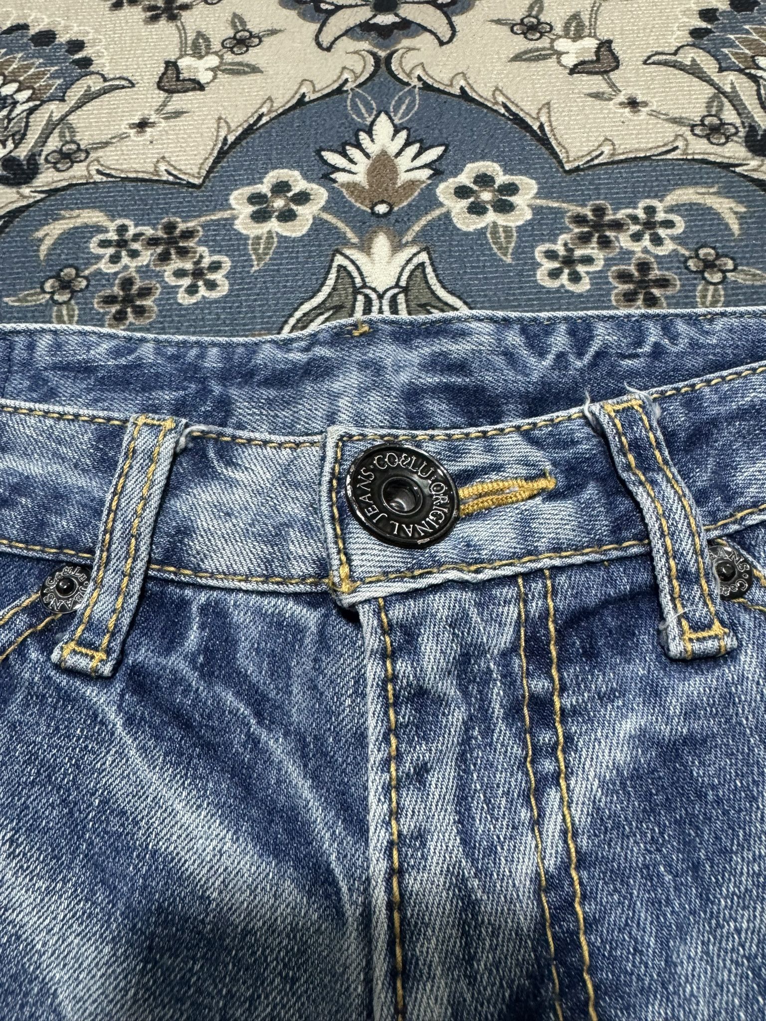 Beauty Beast × Japanese Brand Japanese Brand Co & Lu Embroider Distressed Jeans Hysteric Size US 32 / EU 48 - 8 Thumbnail