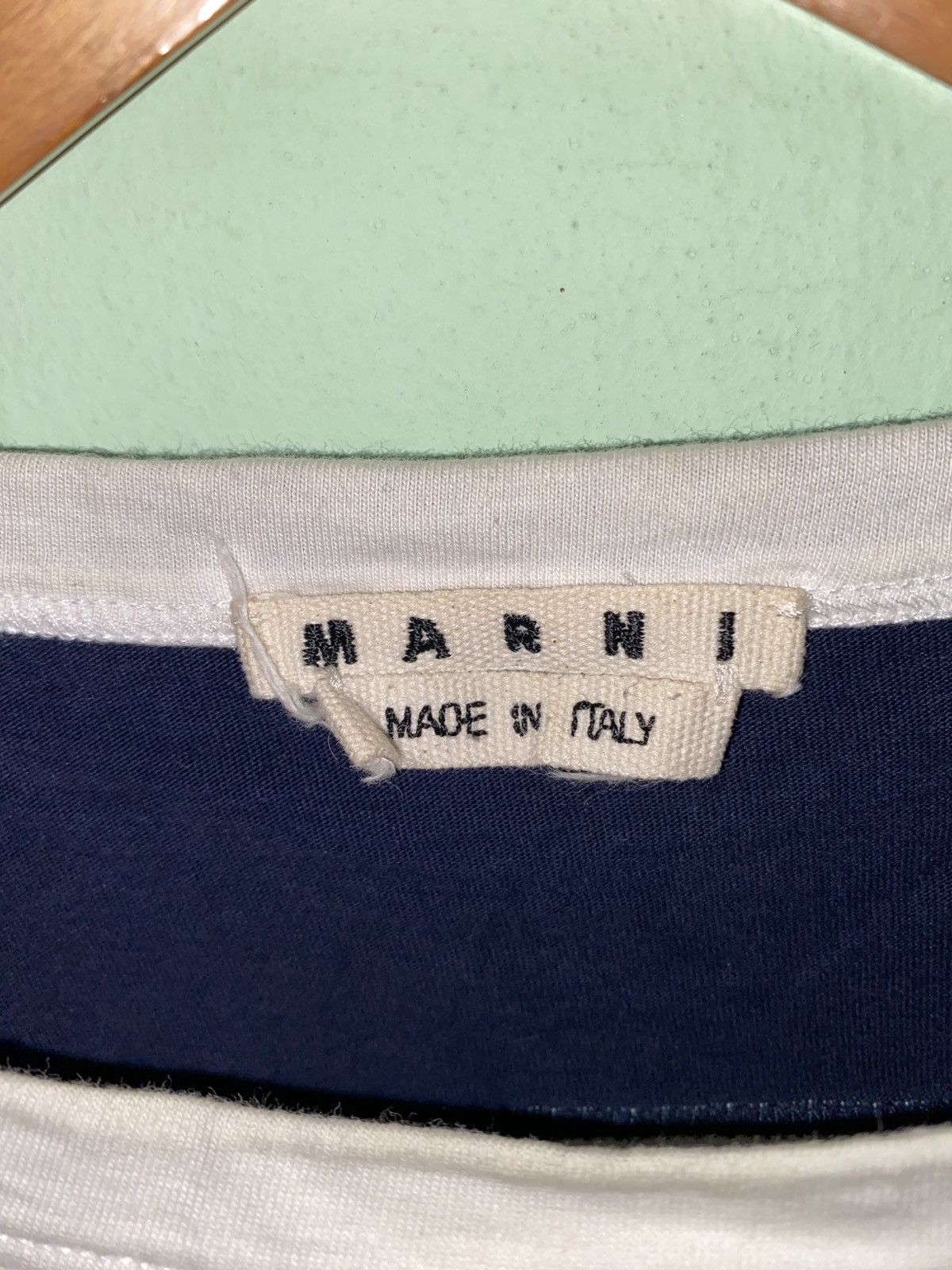 Marni Marni Border Striped Tshirt Size US L / EU 52-54 / 3 - 6 Thumbnail