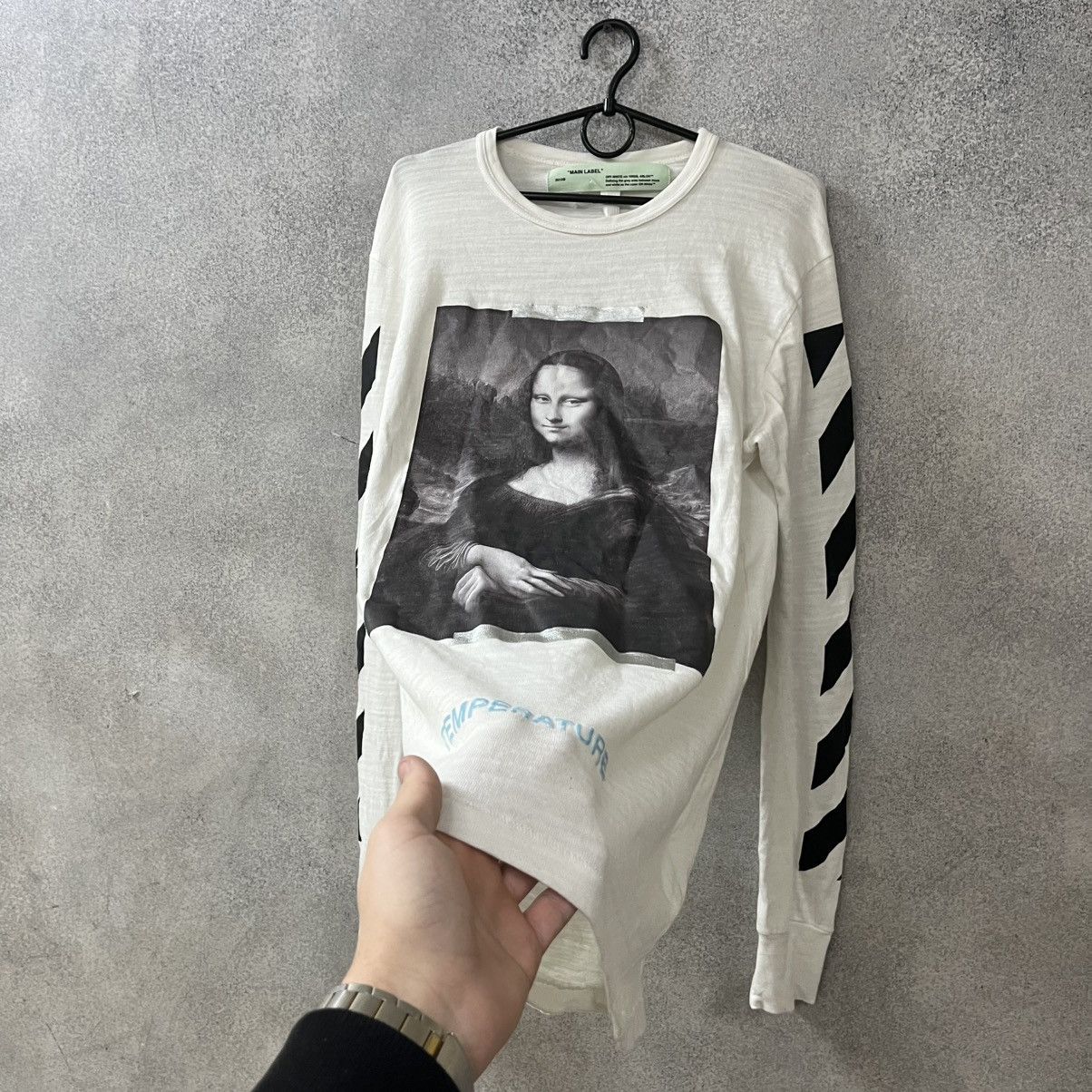 Off-White Off white Monalisa Long Sleeve TEE Size US S / EU 44-46 / 1 - 9 Thumbnail