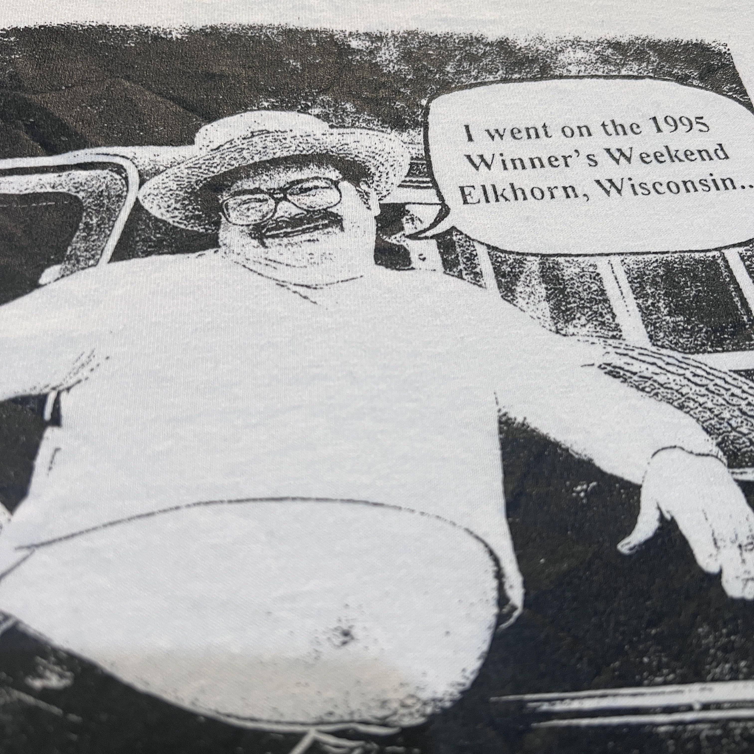 Vintage Vintage 90s Winner's Weekend Elkhorn Wisconin Promo Tee XL Size US XL / EU 56 / 4 - 1 Thumbnail